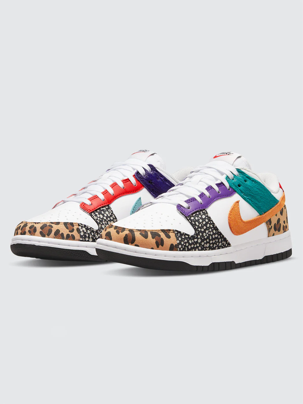 Nike Dunk Low SE - White/Light Curry-Washed Teal - Image 2