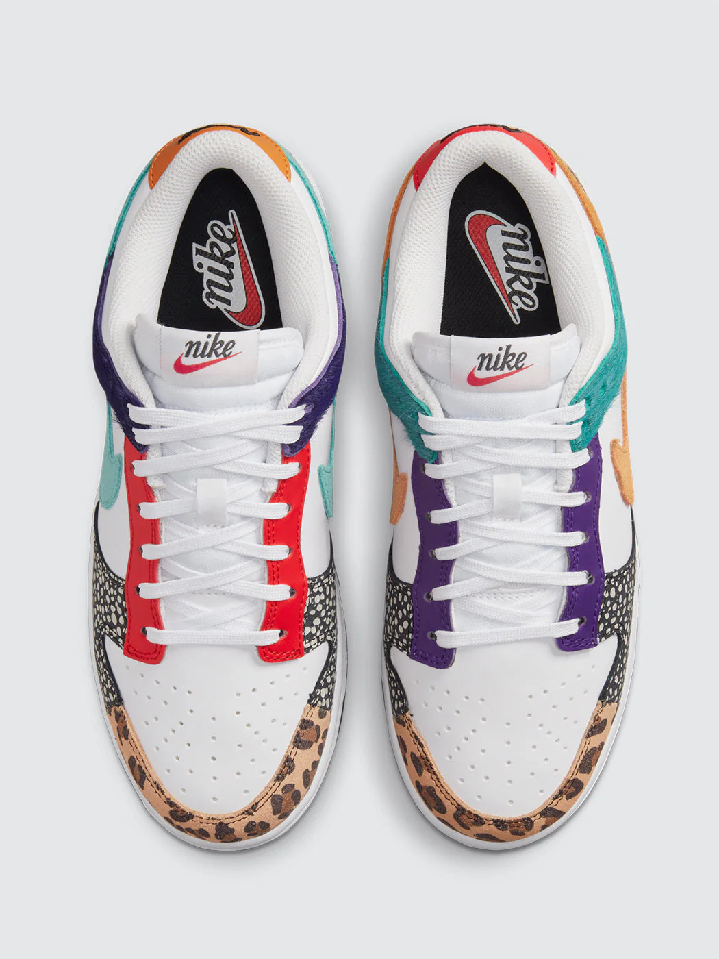 Nike Dunk Low SE - White/Light Curry-Washed Teal - Image 6