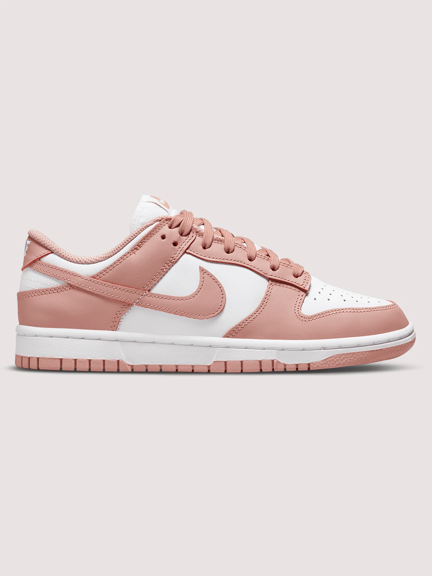 Nike Dunk Low -  WHITE/ROSE WHISPER - Image 2