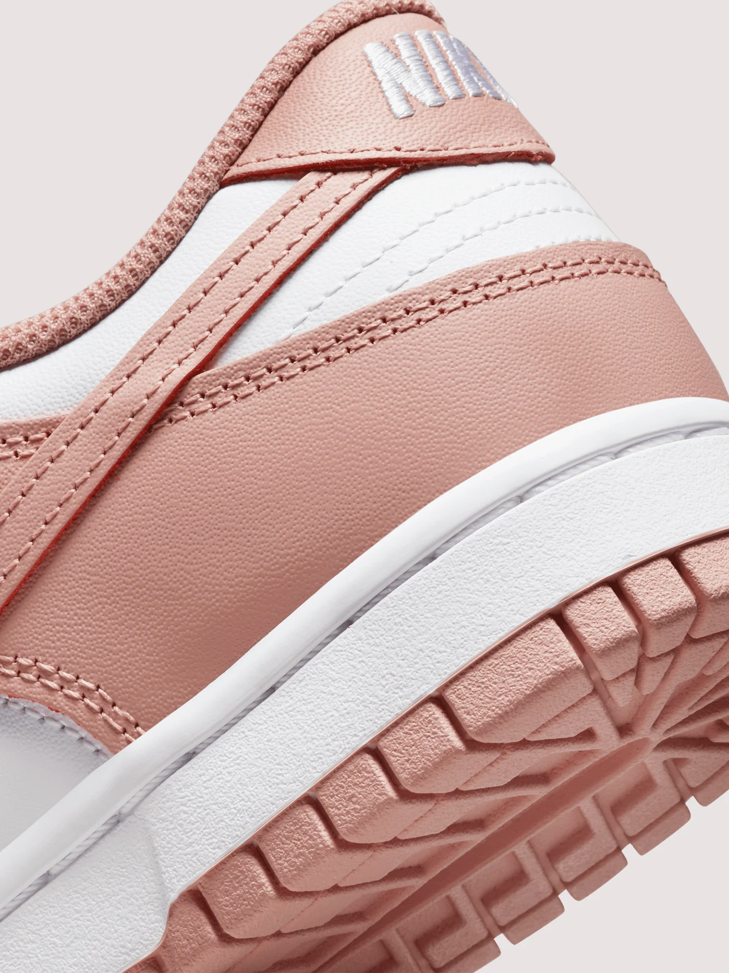 Nike Dunk Low -  WHITE/ROSE WHISPER - Image 5
