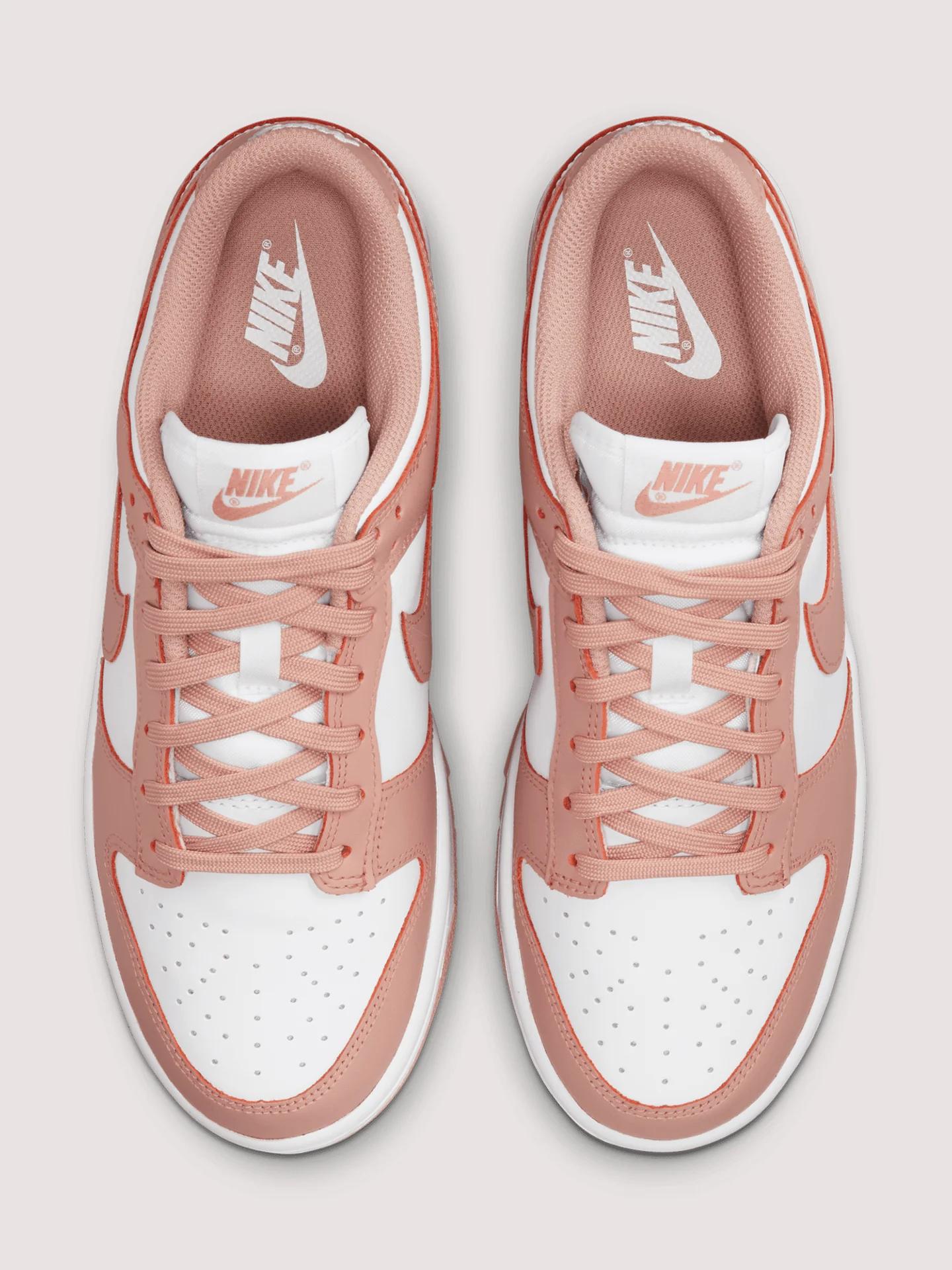 Nike Dunk Low -  WHITE/ROSE WHISPER - Image 6
