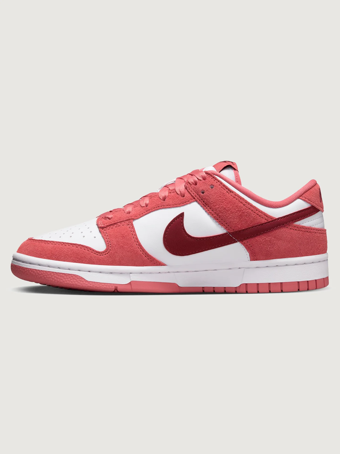 Nike Dunk Low - White/Team Red-Adobe-Dragon Red - Image 4
