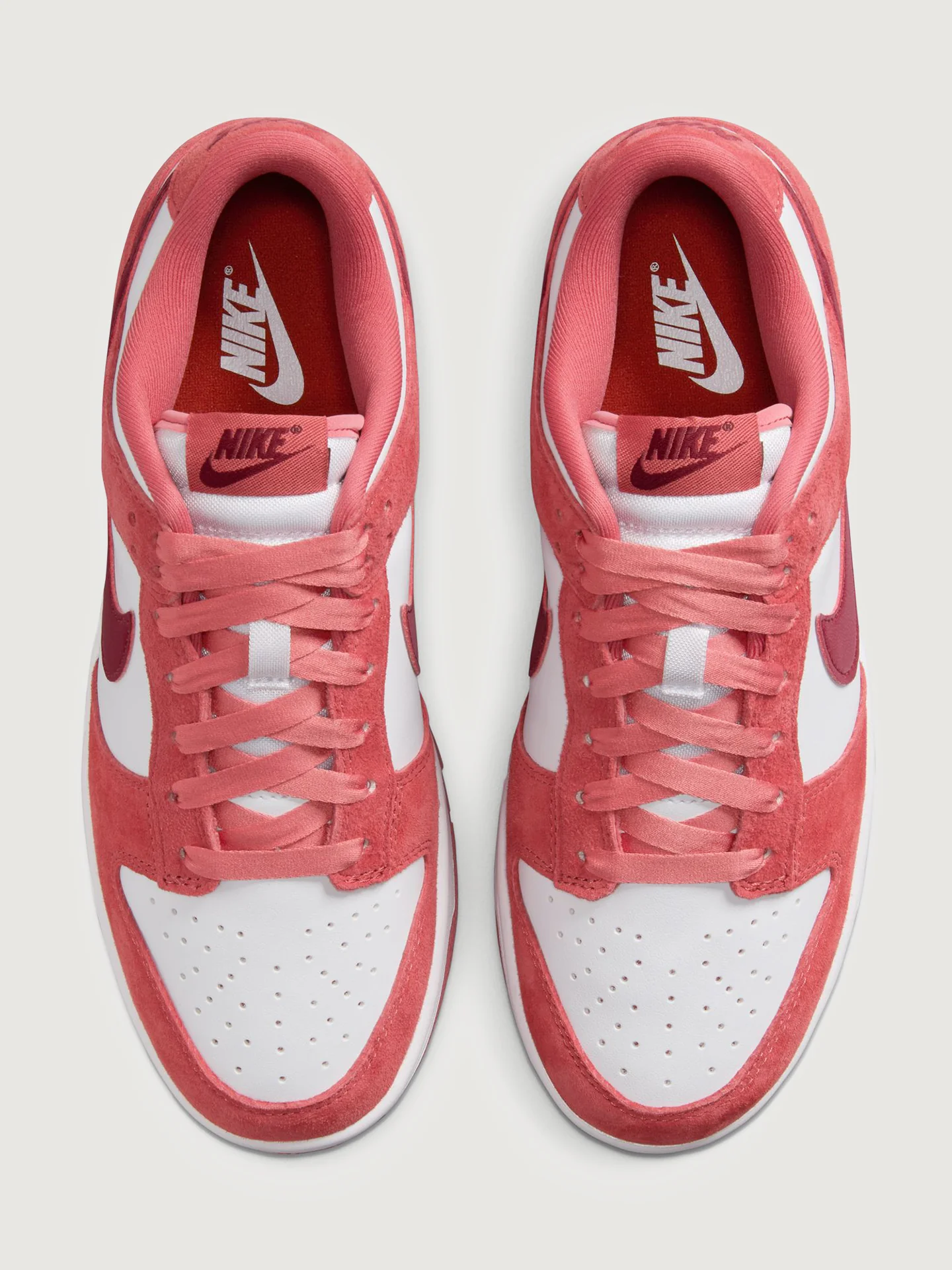 Nike Dunk Low - White/Team Red-Adobe-Dragon Red - Image 8
