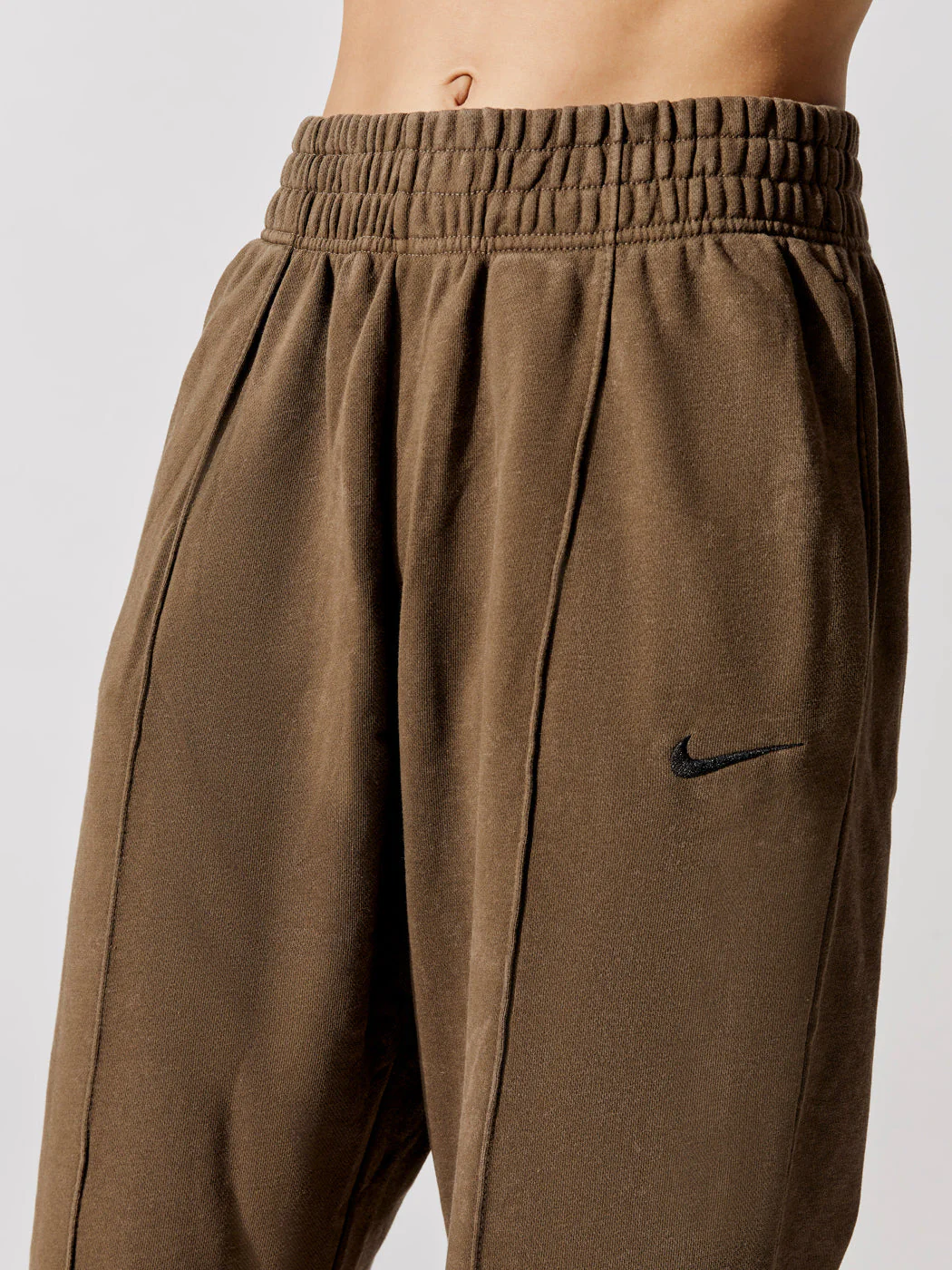 Washed Fleece Pant Essential Collection - Ironstone-Black - Image 5