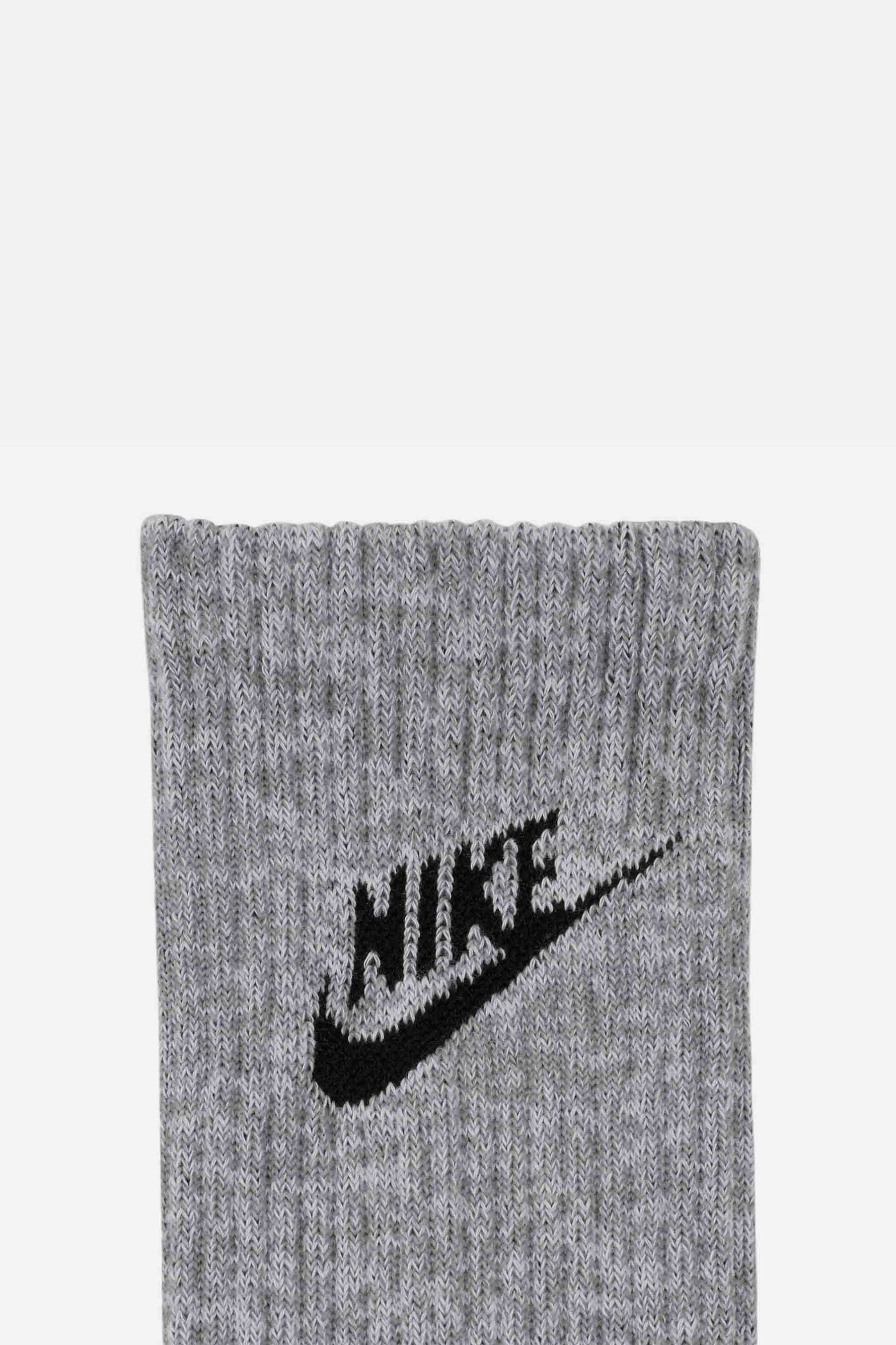 Nike Everyday Plus Cushioned Socks - Particle Grey/Black - Image 3