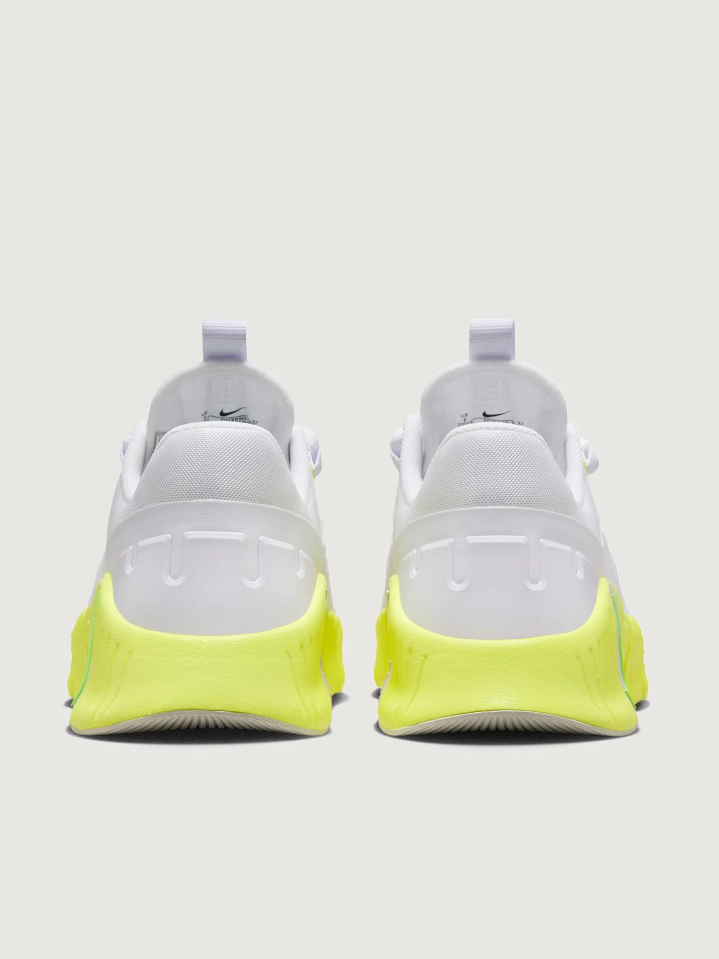 Nike Free Metcon 5 PRM - White/Lime Blast-Luminous Green - Image 5