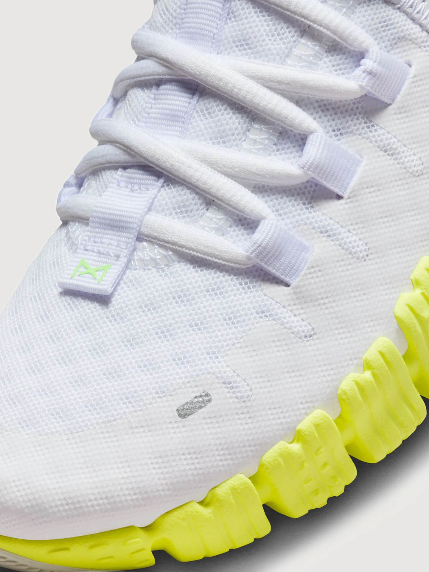 Nike Free Metcon 5 PRM - White/Lime Blast-Luminous Green - Image 6
