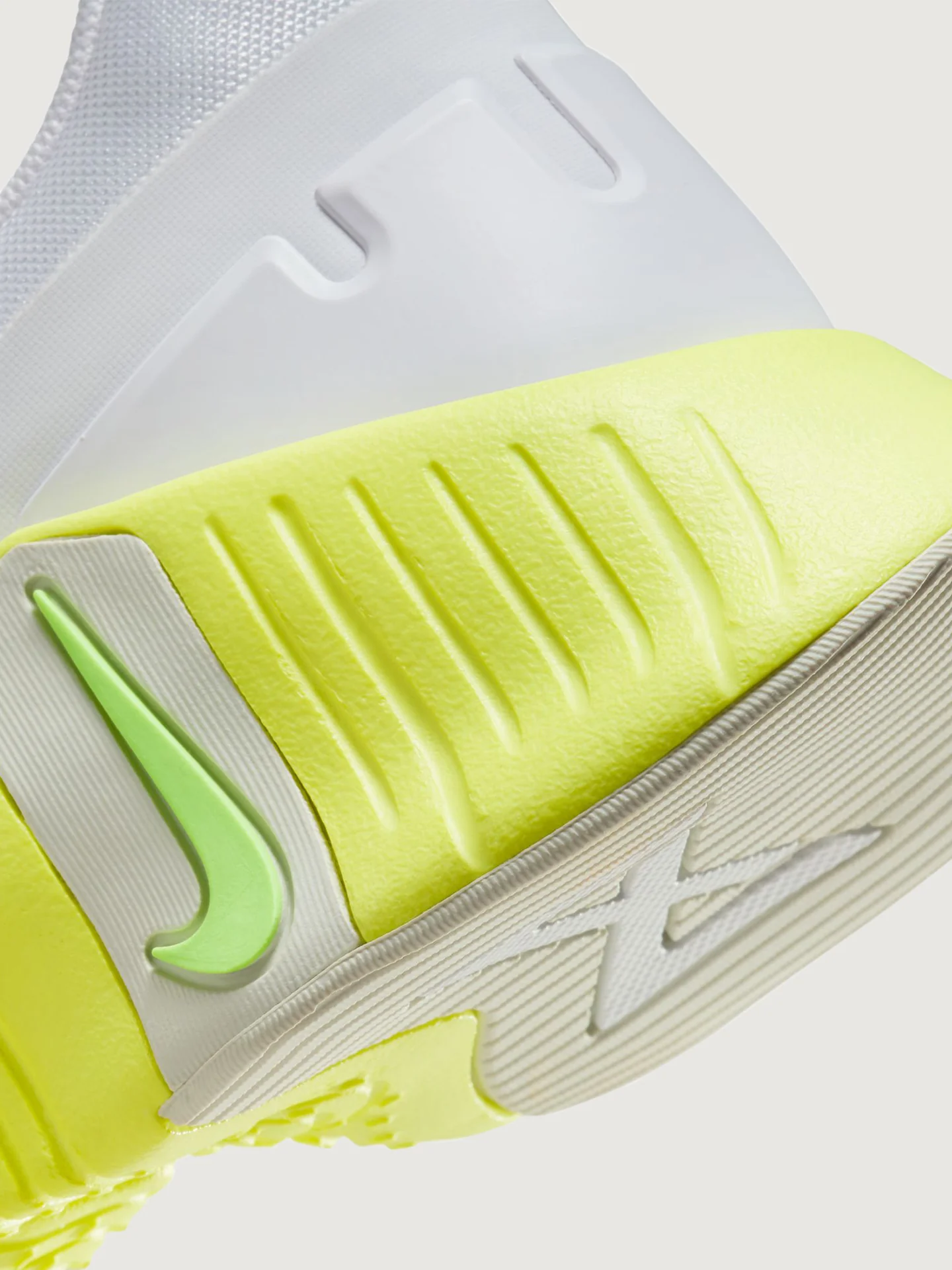 Nike Free Metcon 5 PRM - White/Lime Blast-Luminous Green - Image 7