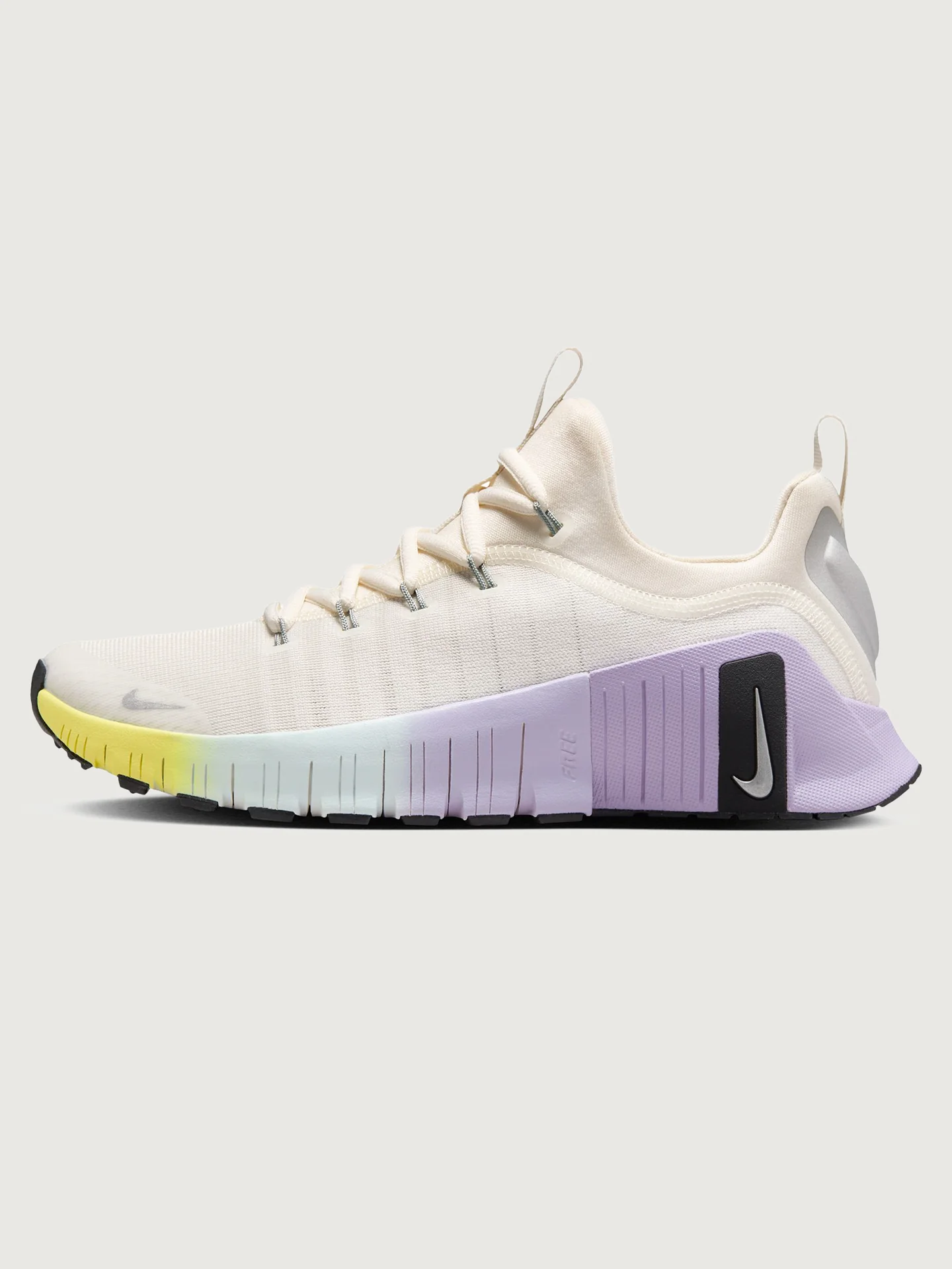 Nike Free Metcon 6 - Phantom/Metallic Silver-Black-Hydrangeas - Image 9