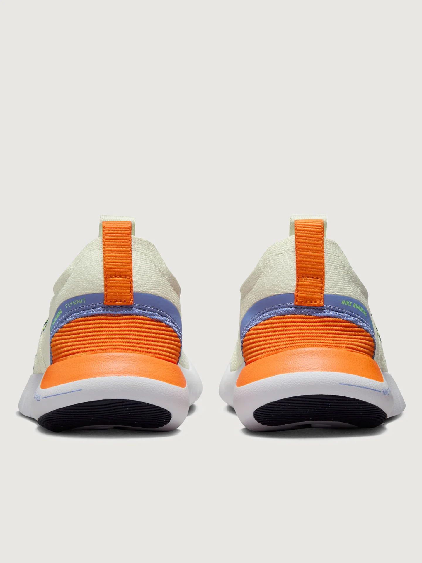 Nike Free Run Flyknit Next Nature - SEA GLASS/OBSIDIAN-LIME BLAST - Image 8