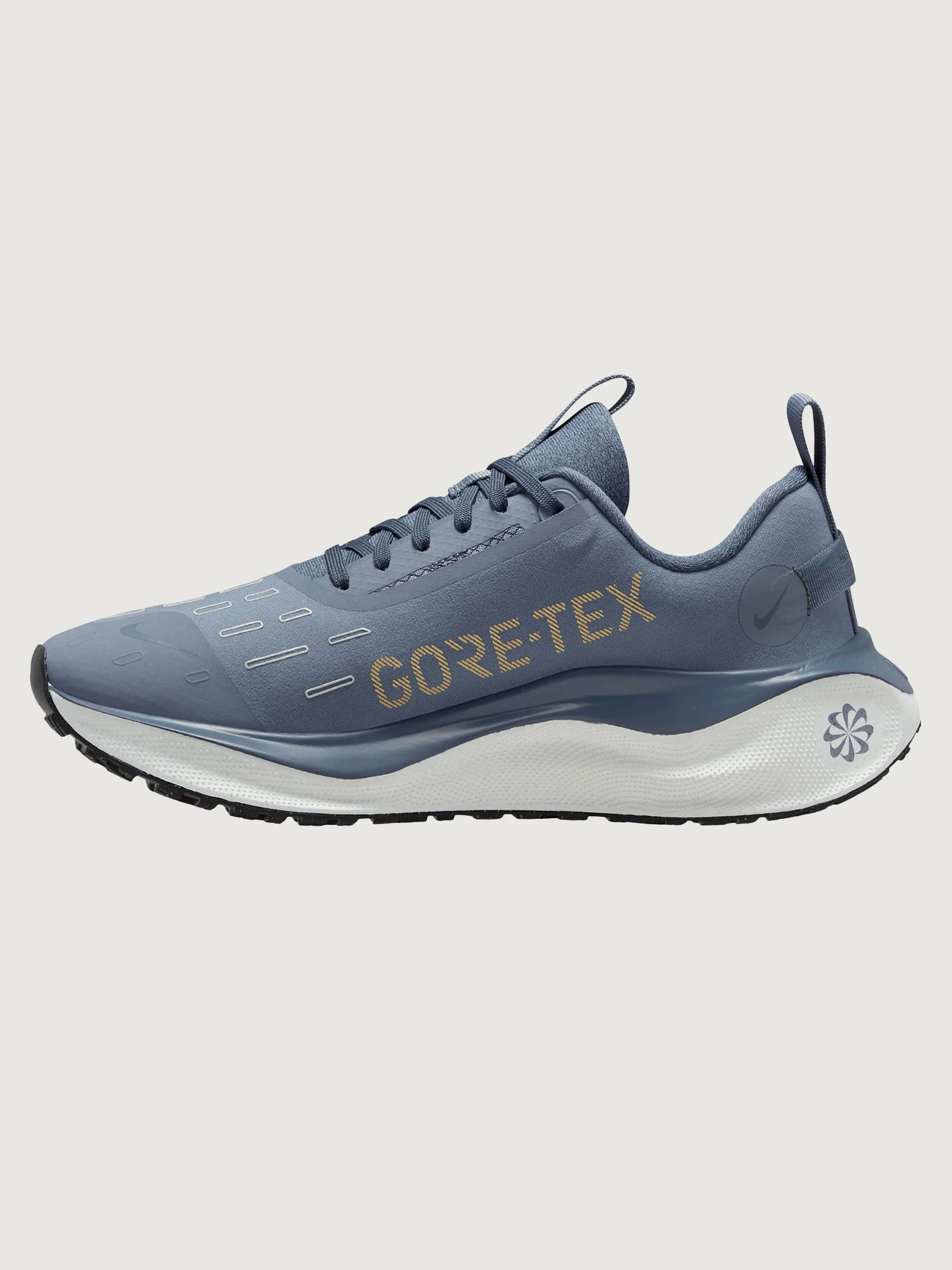 Nike Infinity Run 4 ReactX Gore-Tex - Ashen Slate/Metallic Gold-Diffused Blue - Image 2