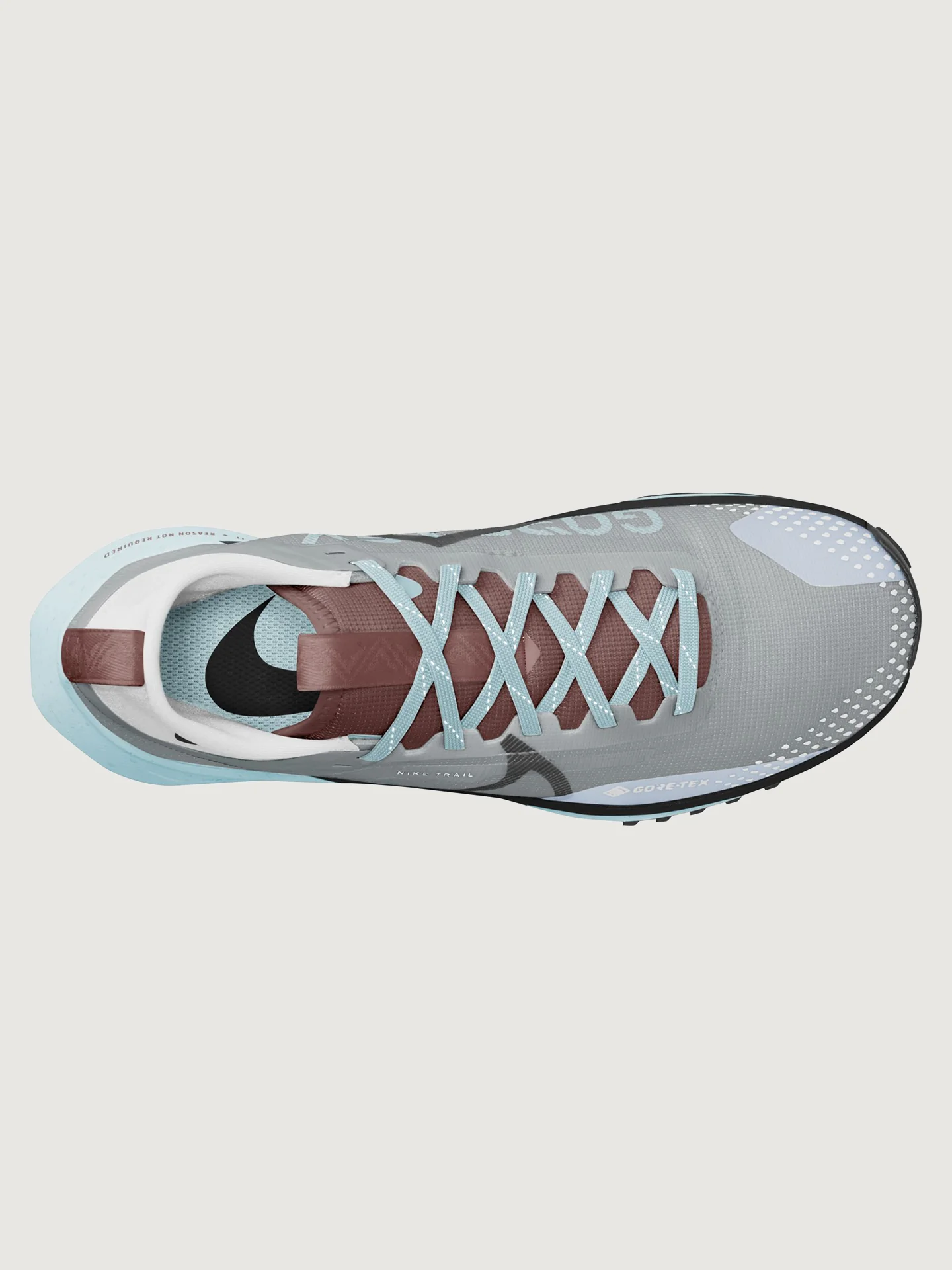 Nike Pegasus Trail 4 GORE-TEX - LT Smoke Grey/Black-Glacier Blue - Image 3