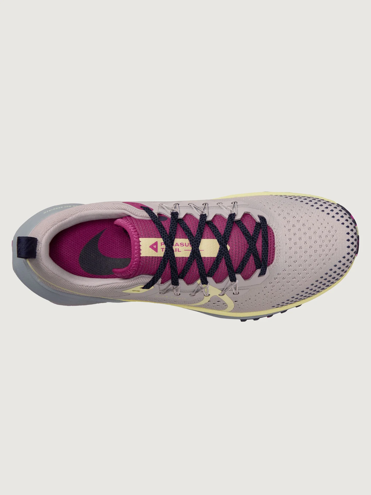 Nike Pegasus Trail 4 - Platinum Violet/Luminous Green - Image 3