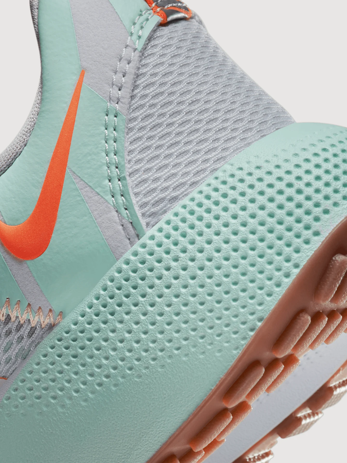 Nike React Escape Run 2 Premium - Photon Dust/Total Orange-Mint Foam - Image 3