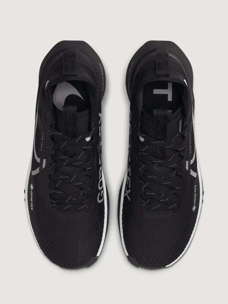 Nike React Pegasus Trail 4 GORE-TEX - Black/Wolf Grey-Reflect Silver - Image 3