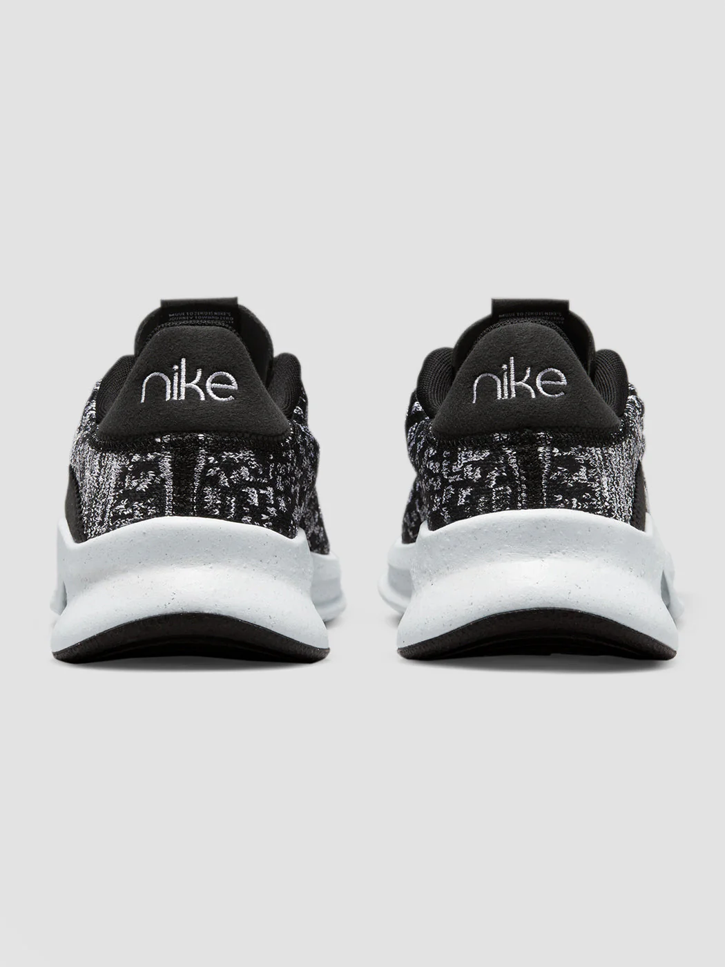 Nike SuperRep Go 3 Flyknit "Next Nature" - Black/Metallic Silver-White - Image 4