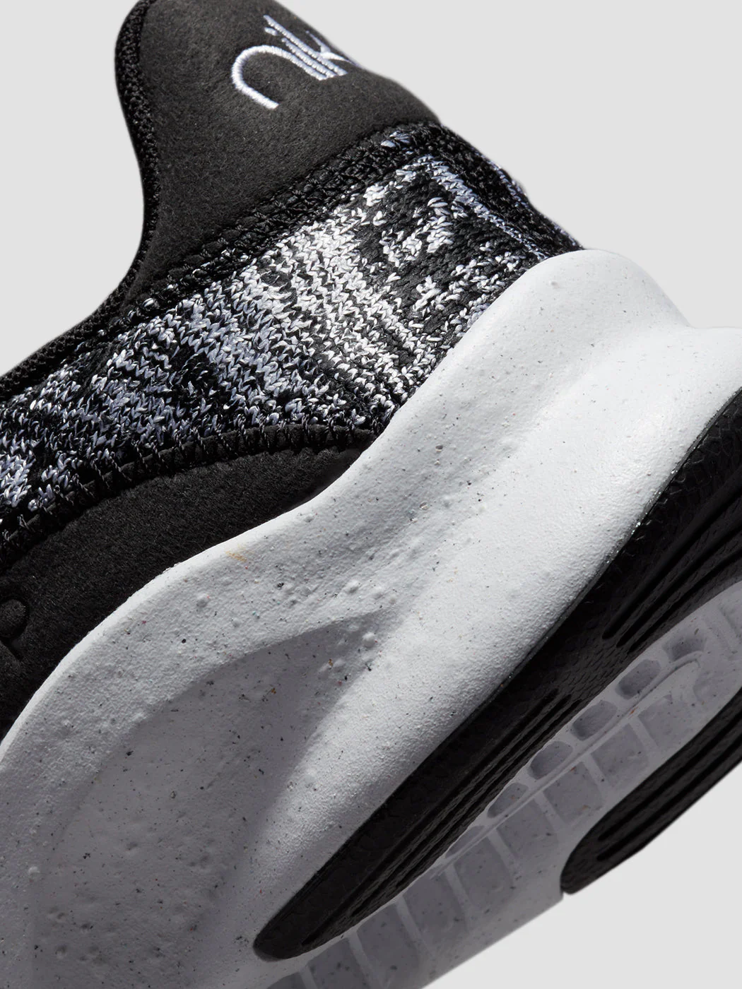 Nike SuperRep Go 3 Flyknit "Next Nature" - Black/Metallic Silver-White - Image 7