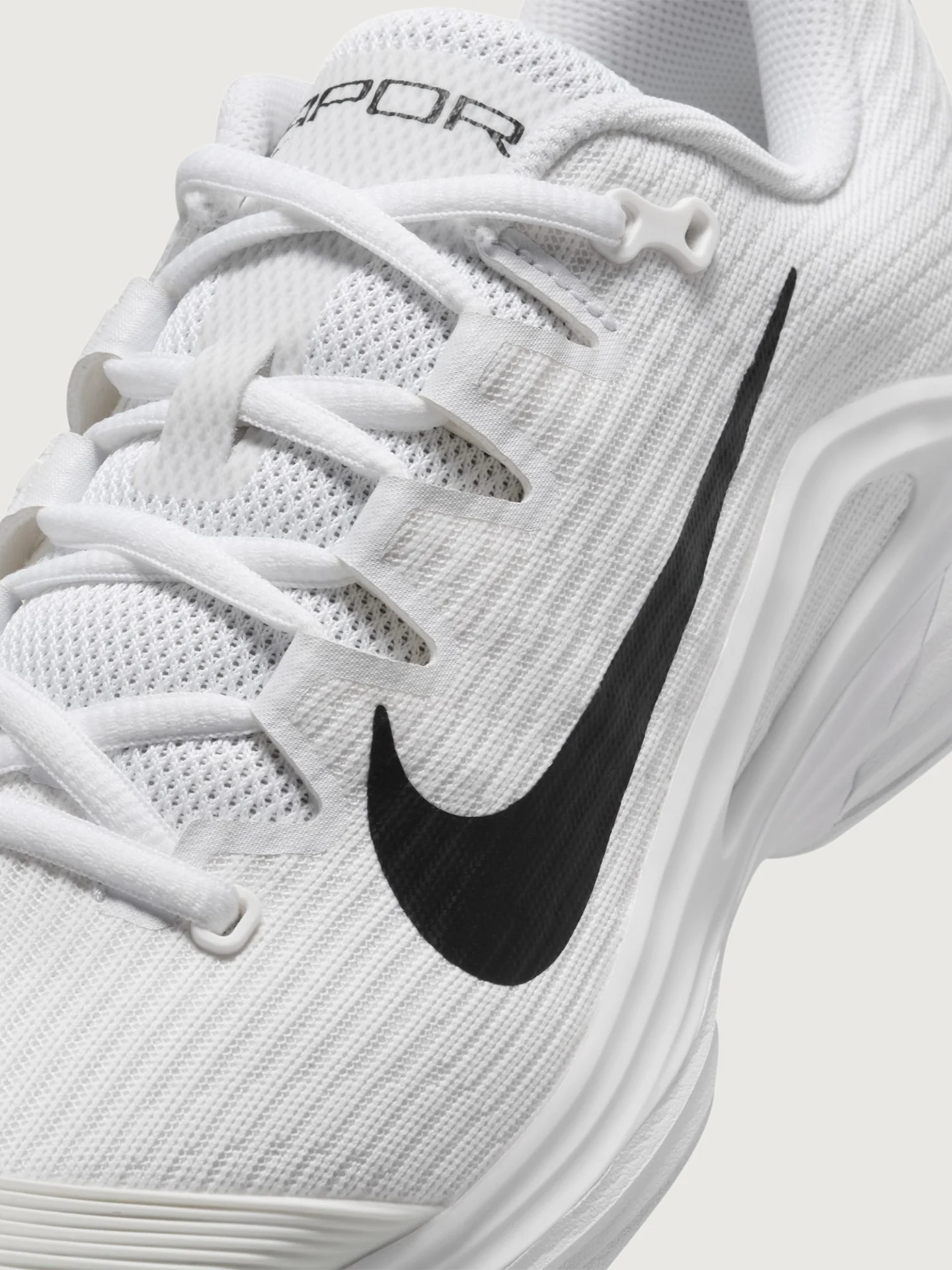 Nike Vapor 12 - White/Black-Summit White - Image 7