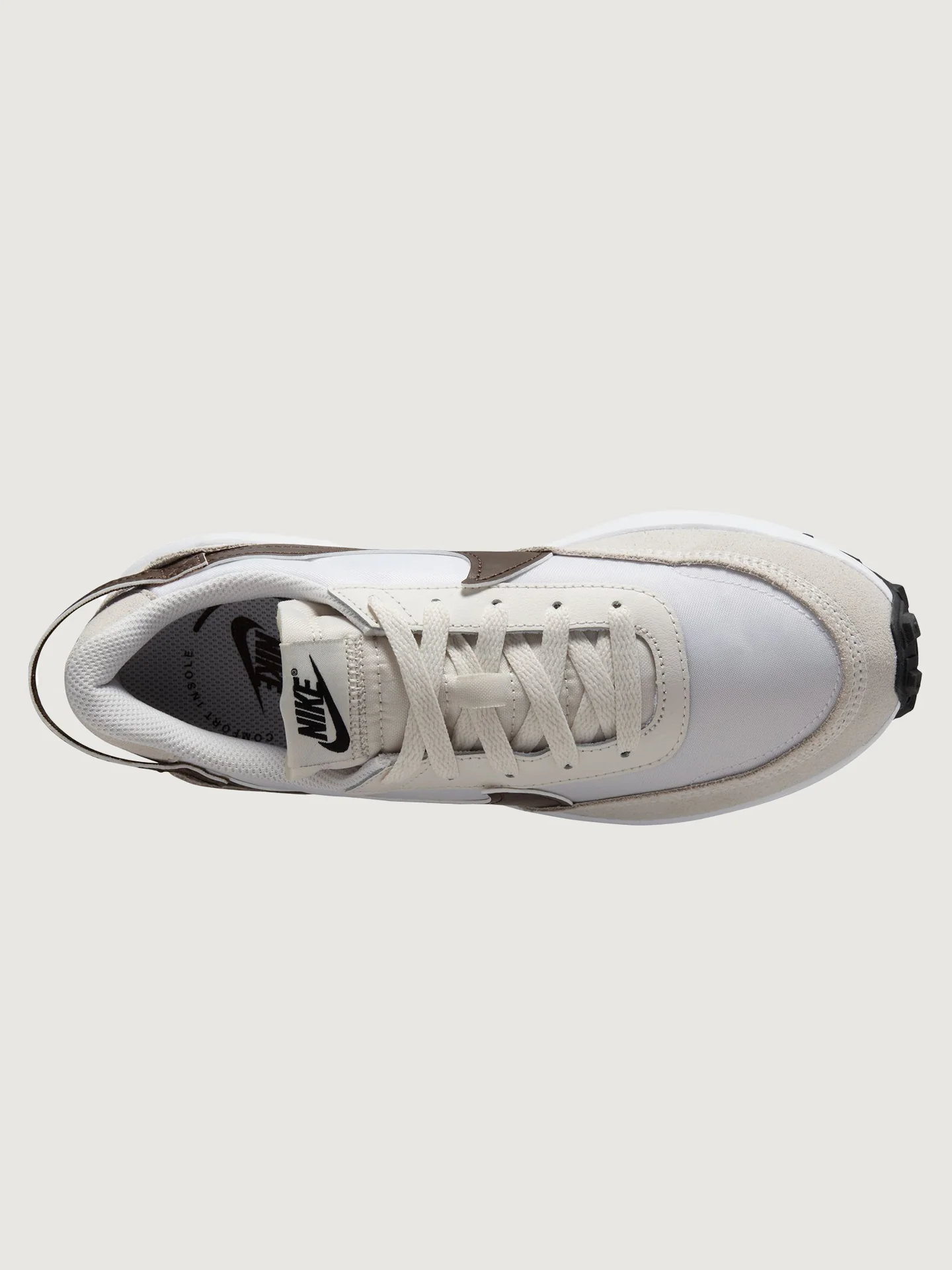 Nike Waffle Debut - White / Baroque Brown / Phantom - Image 5