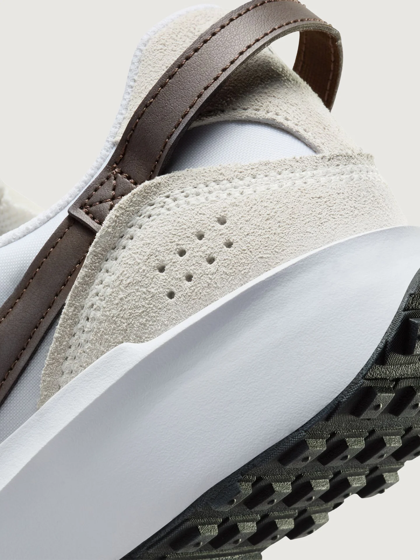 Nike Waffle Debut - White / Baroque Brown / Phantom - Image 9