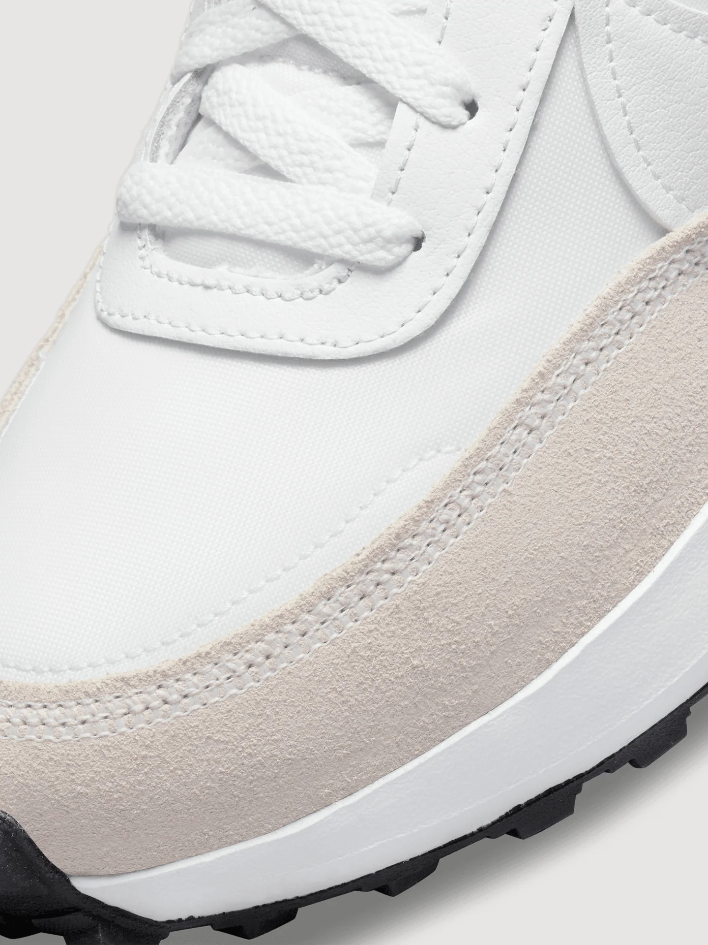 Nike Waffle Debut - WHITE/WHITE-BLACK-ORANGE - Image 4