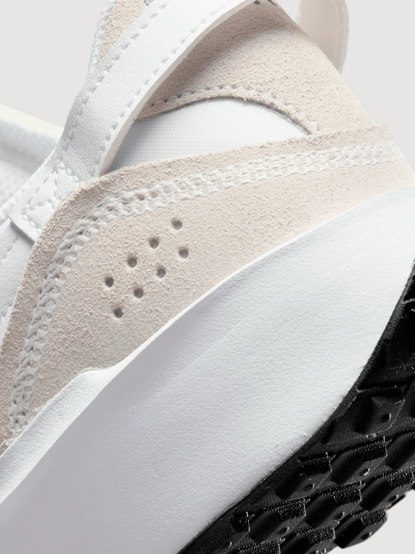 Nike Waffle Debut - WHITE/WHITE-BLACK-ORANGE - Image 5