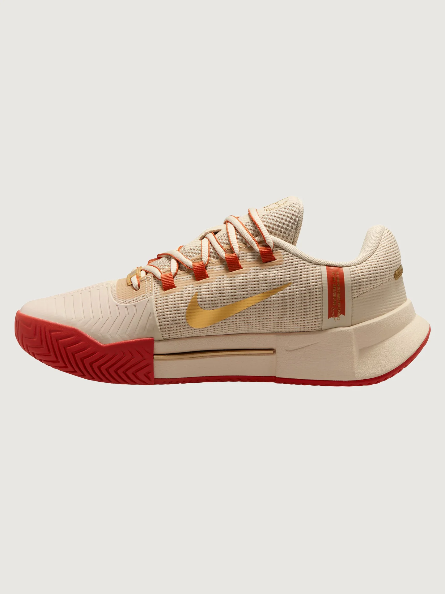 Nike Zoom GP Challenge 1 PRM - Sandrift/Metallic Gold-Rust Factor - Image 2
