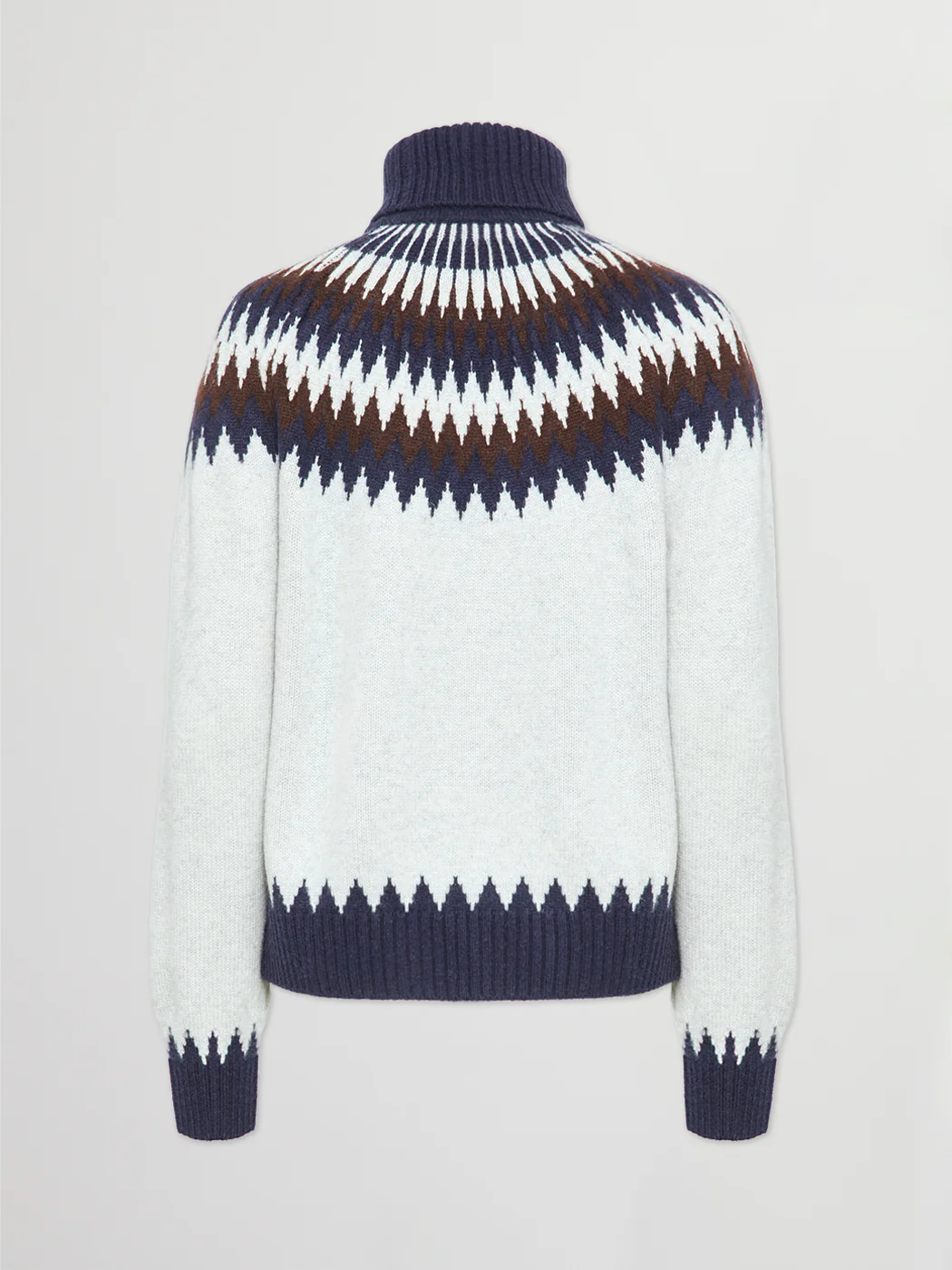 Nordic Yoke Roll Collar - Deep Sea/Navy/Crystal/Hickory - Image 7