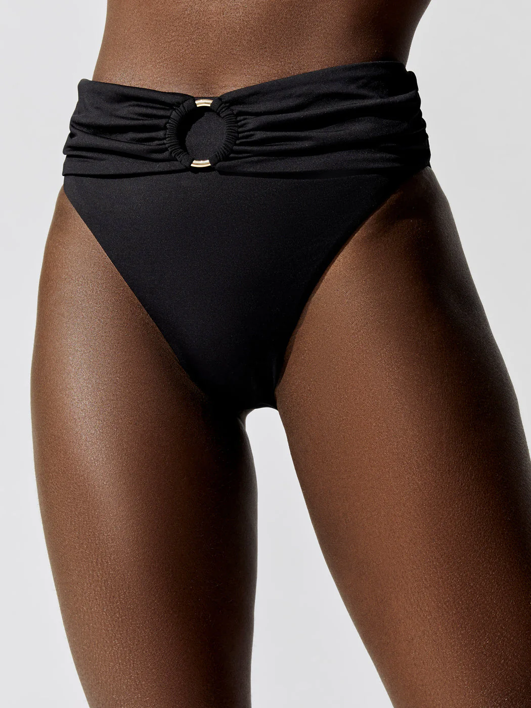 O-Ring Bikini Bottom - Black - Image 4