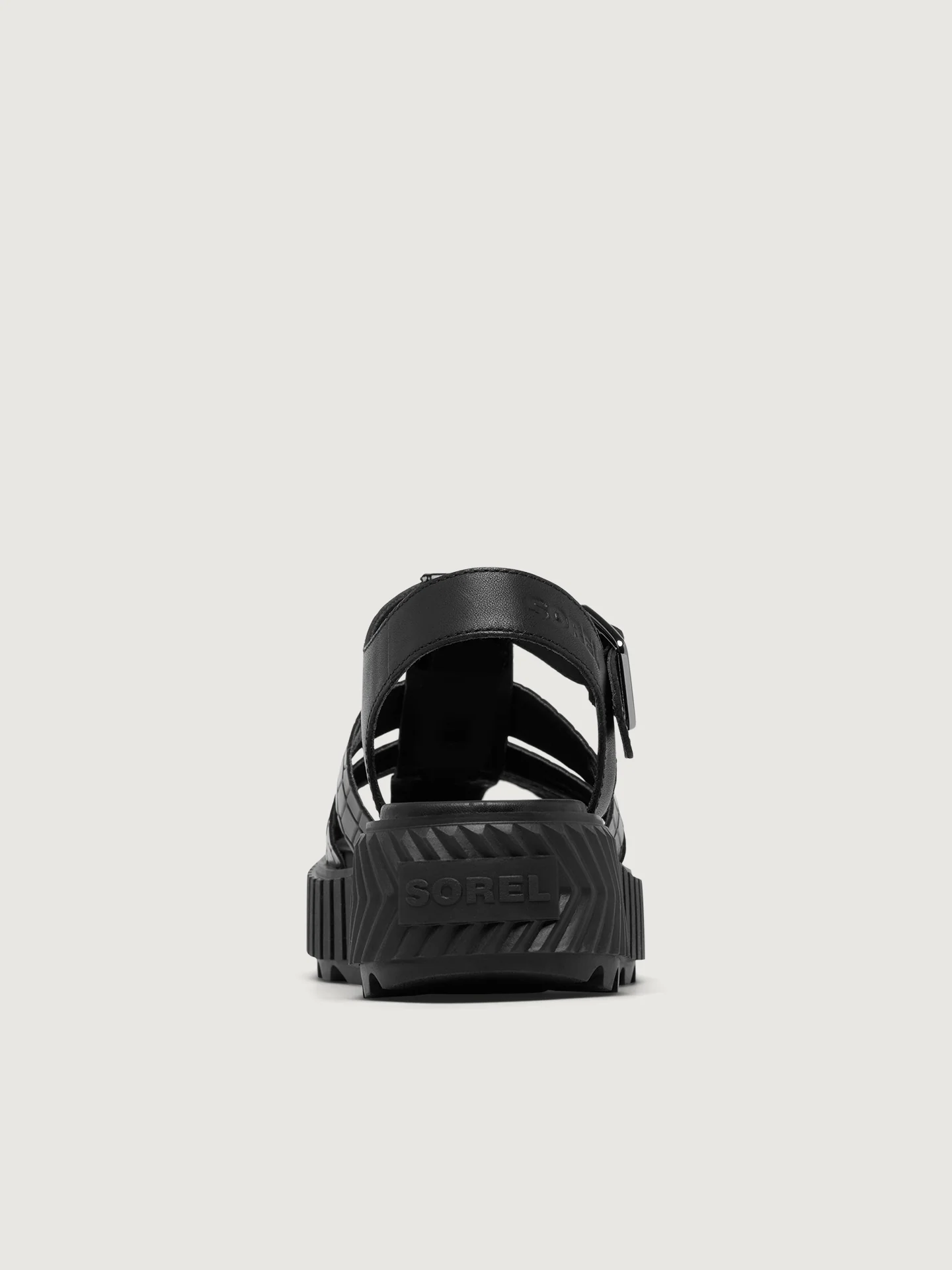 Ona Streetworks Fisherman Mid Sandal - Black/Sea Salt - Image 6