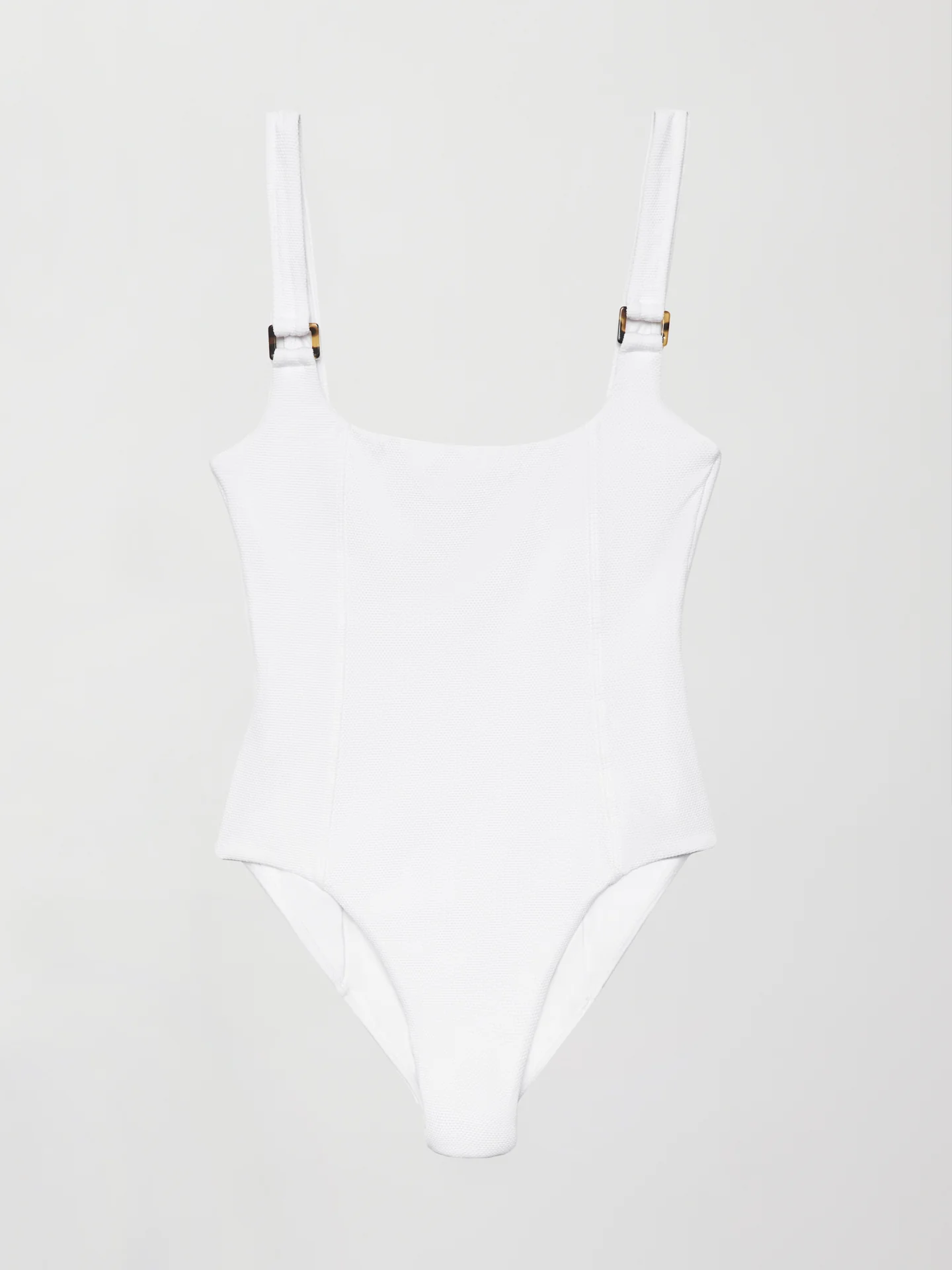 One Piece Swimsuit - White - Image 8