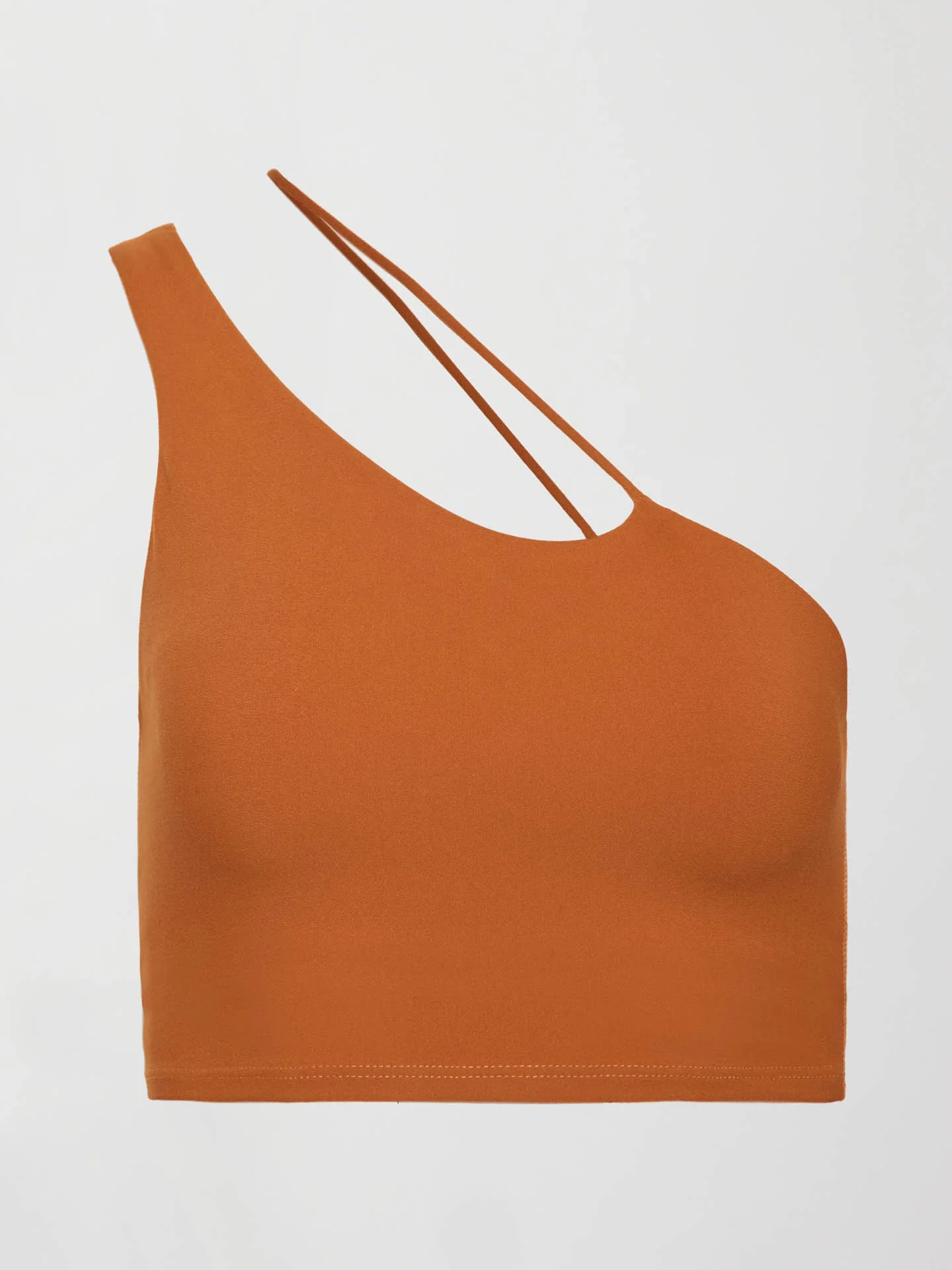 One Shoulder Convertible Bra Top in Melt - Caramel Cafe - Image 5