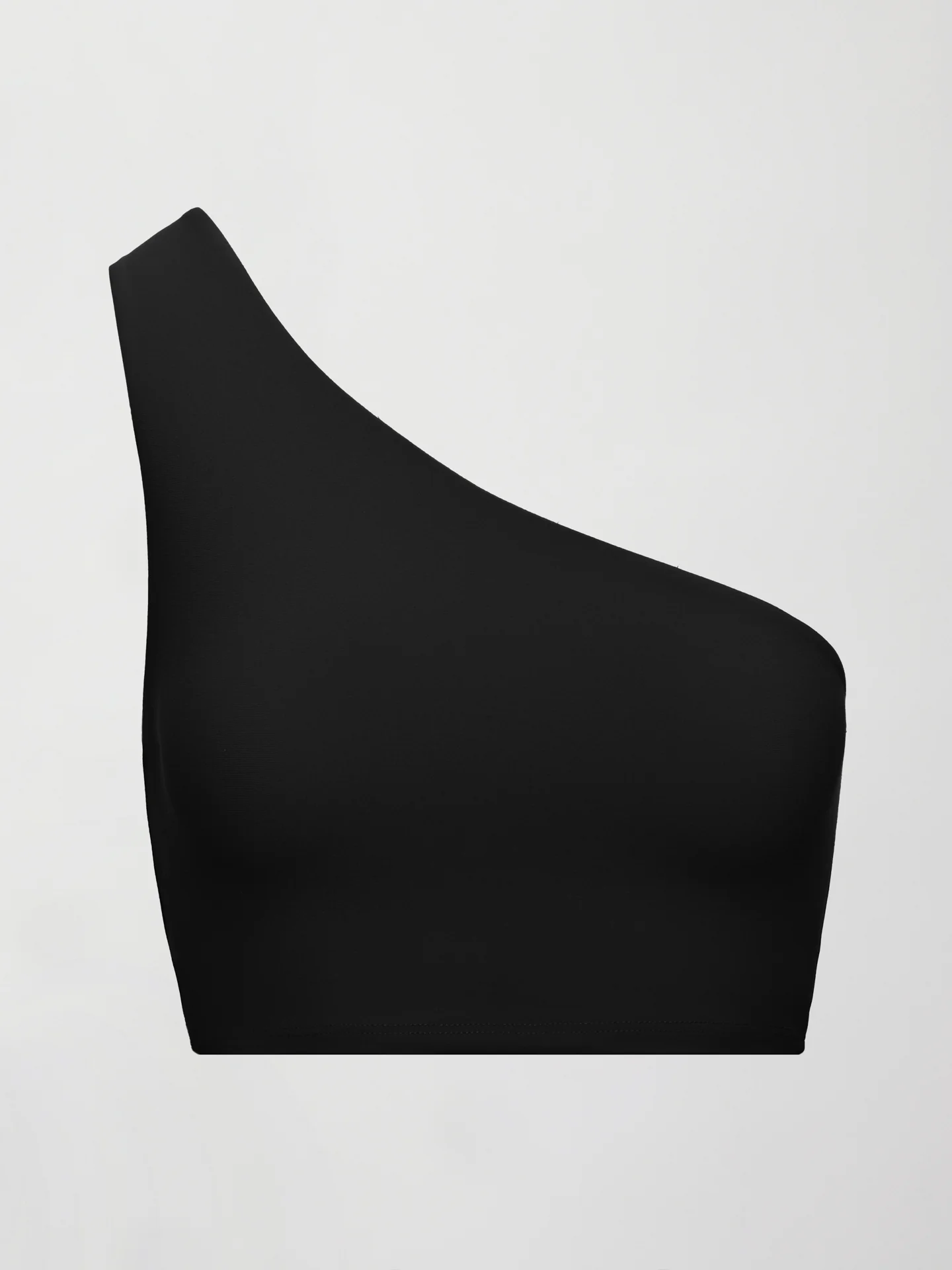 One Shoulder Bra in Melt - Black - Image 7