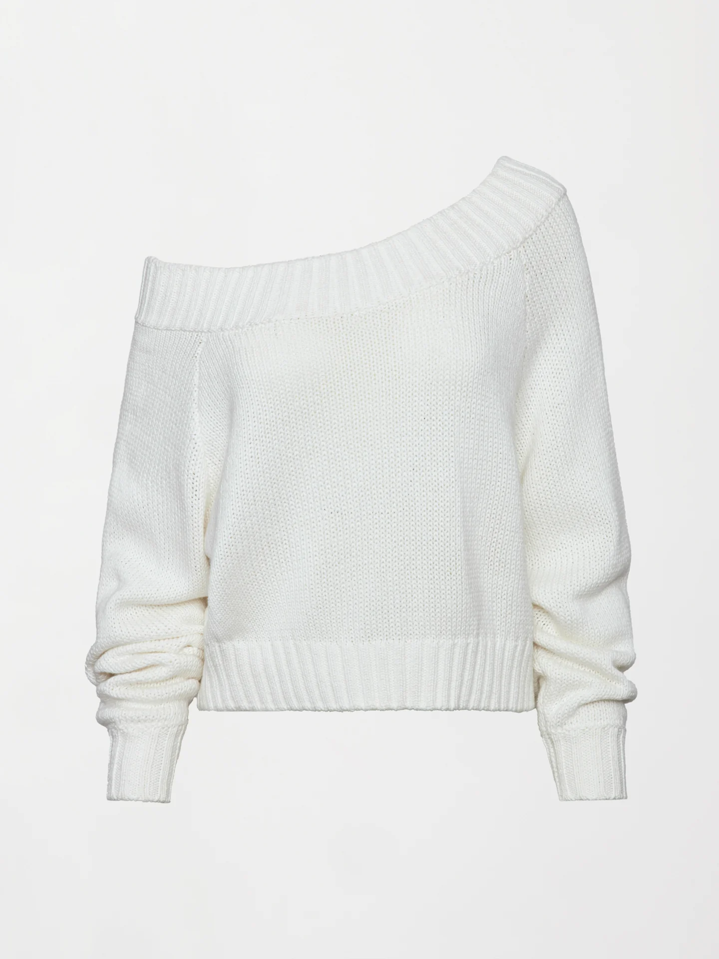 Slouchy Knit Sweater - Off White - Image 7