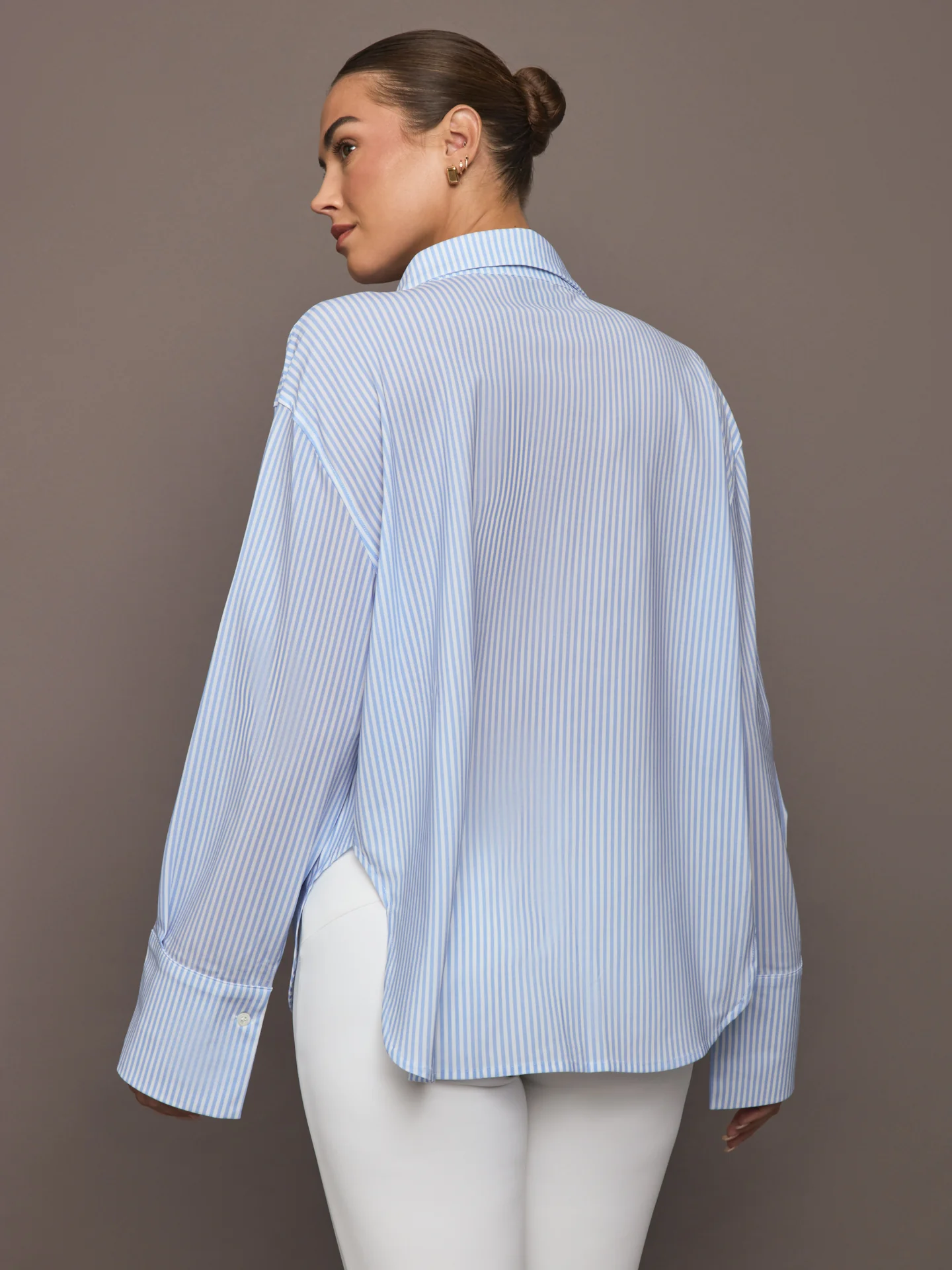 Oversized Shirt - Blue - Image 4