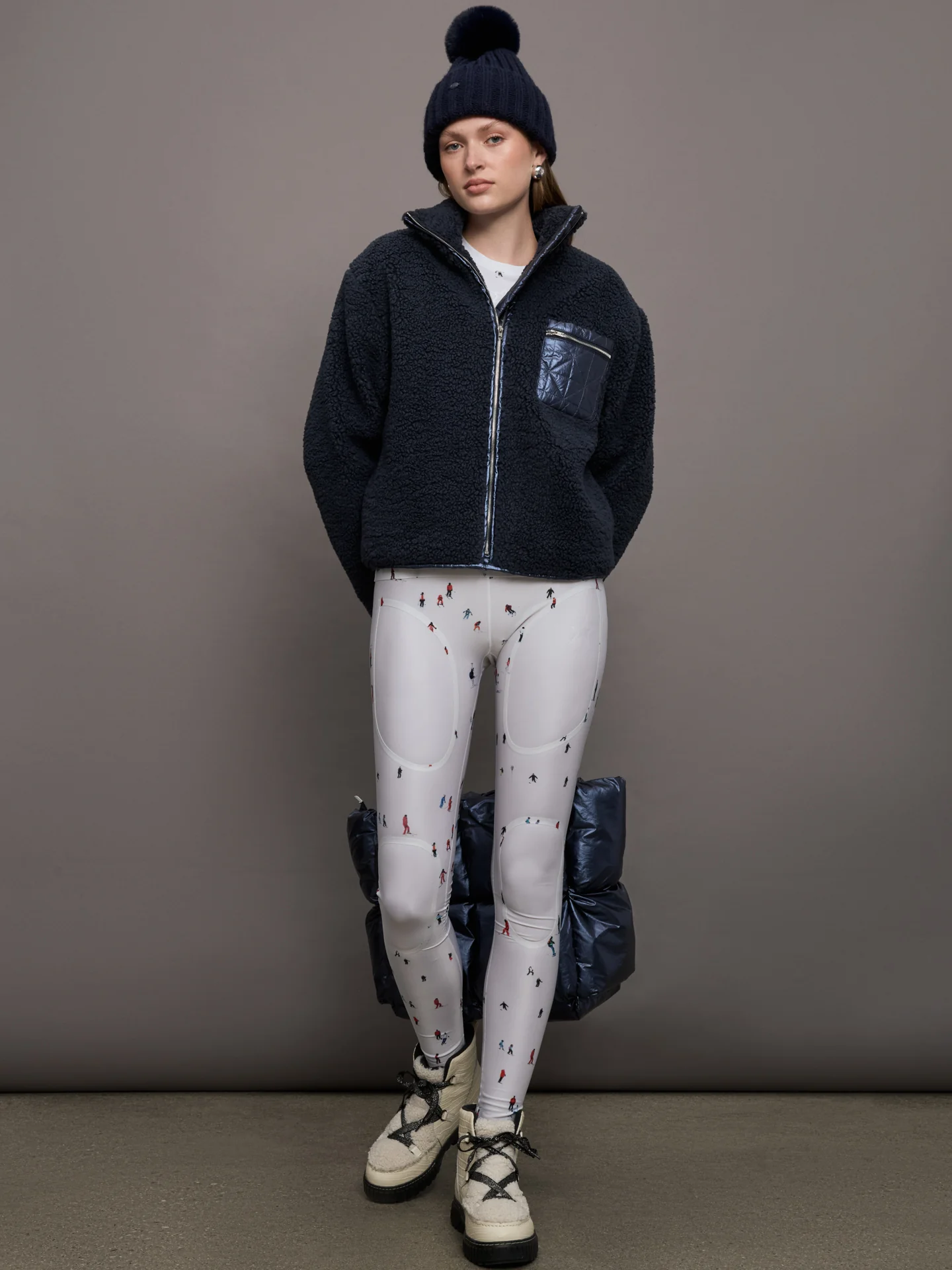 Perfect Active Tee - Dede Ski Print - Image 7