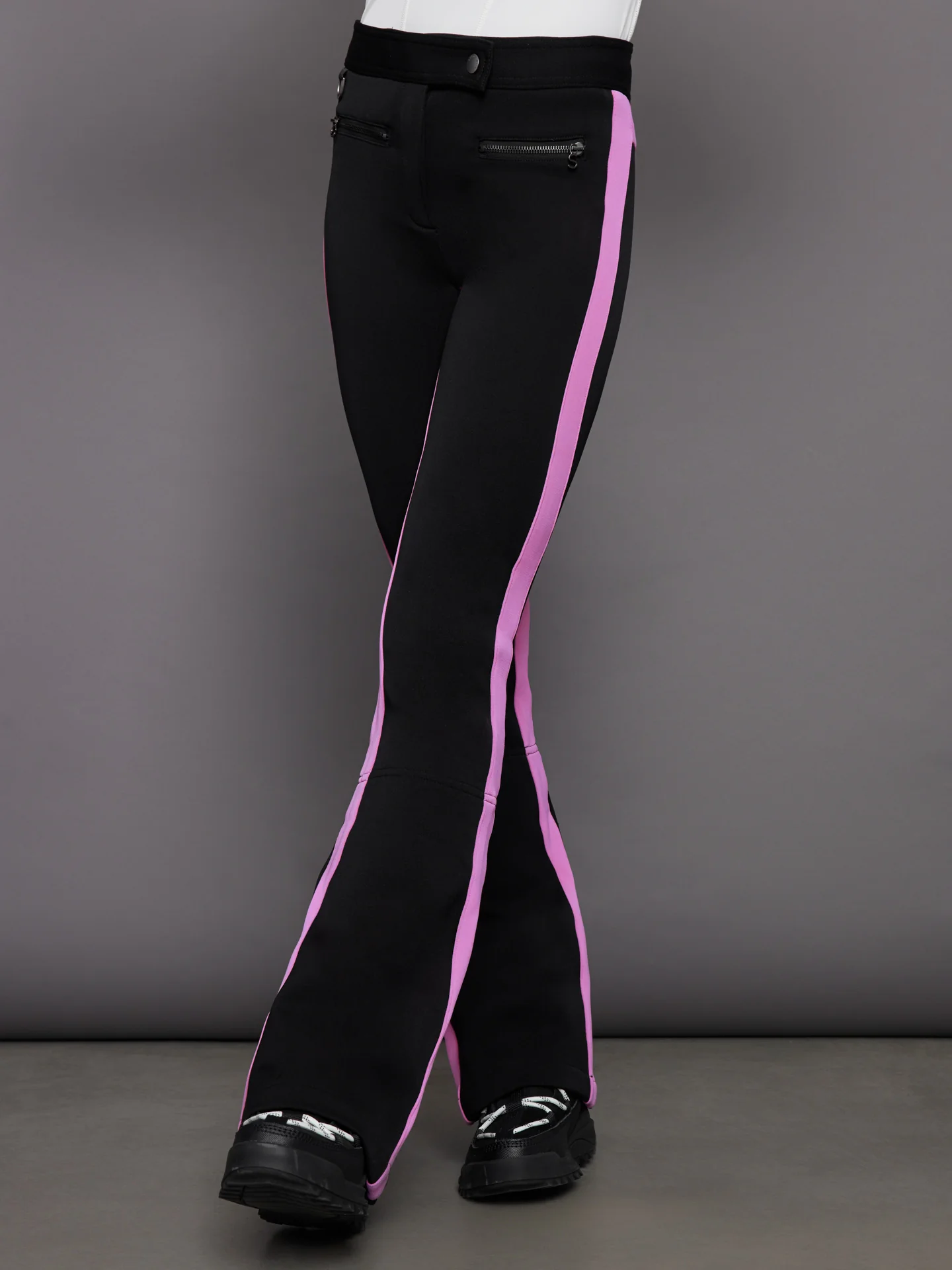 Phia Pant - Black/ Fuchsia - Image 2