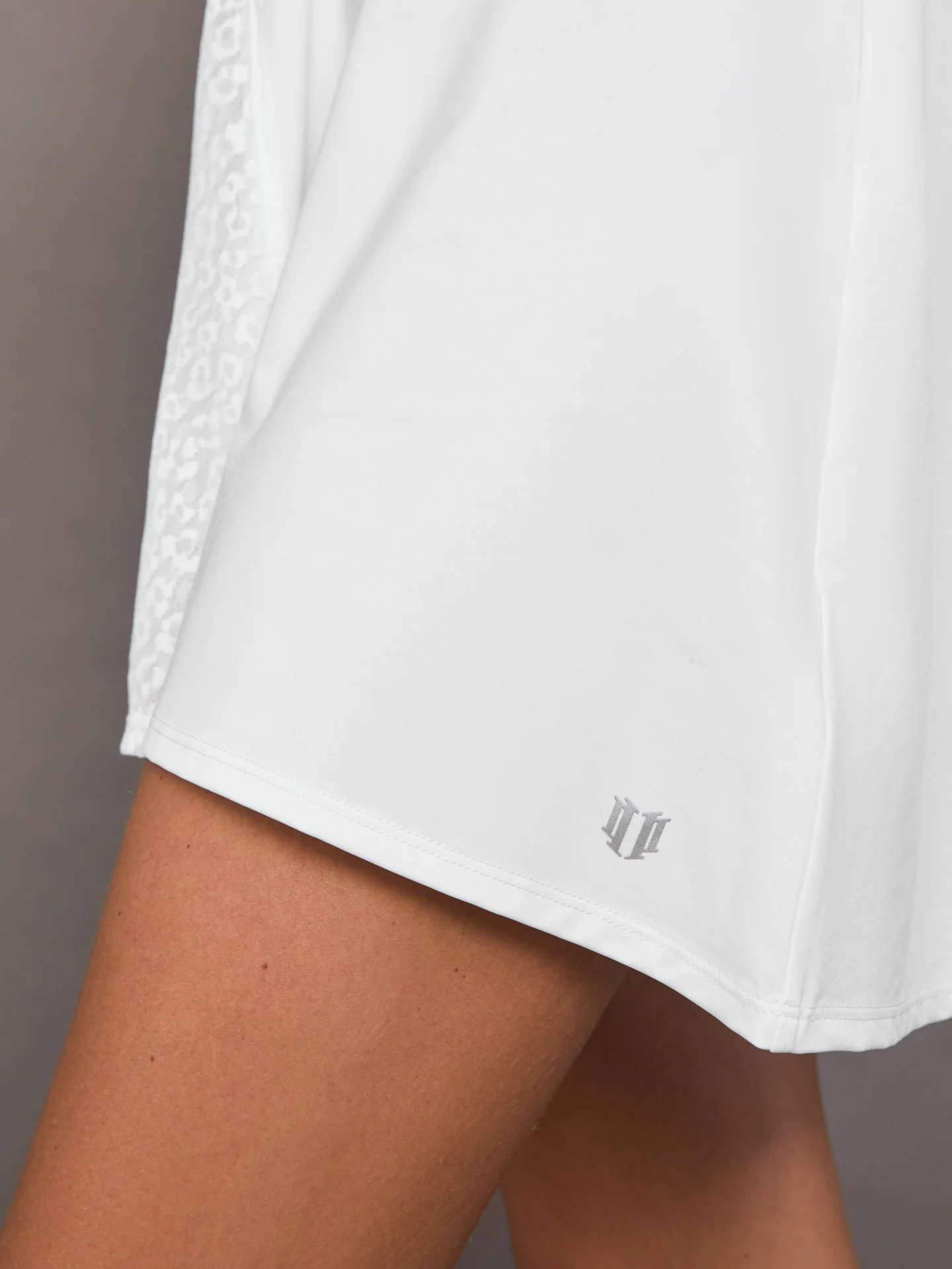 PLAY HARD DRESS - WHITE LEOPARD - Image 4
