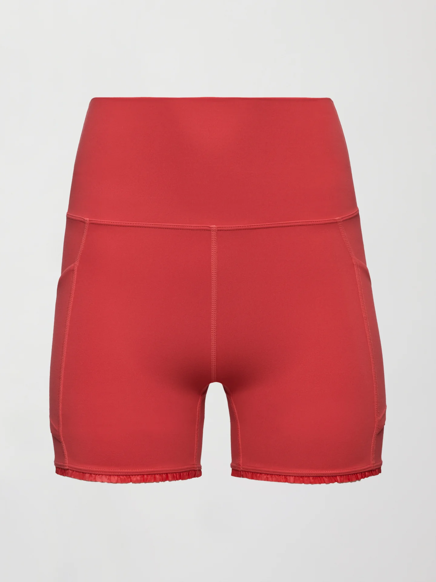 Pleated Tennis Ball Shortie in Melt - Tomato - Image 7
