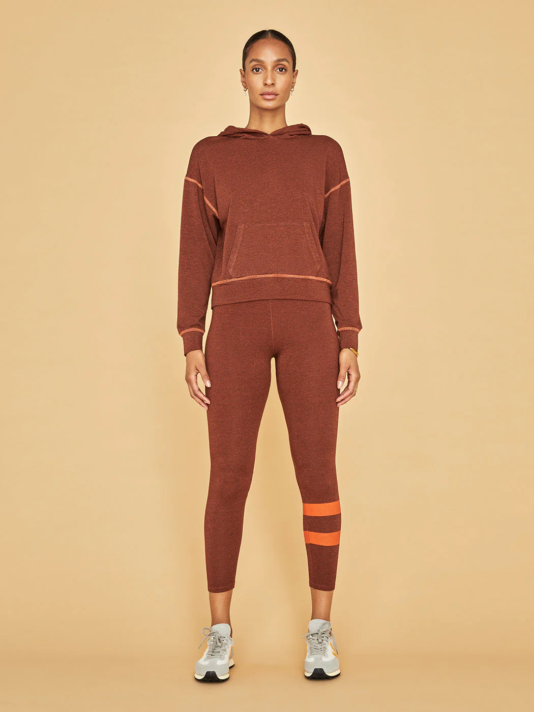 Pocket Hoodie - Rust - Image 6