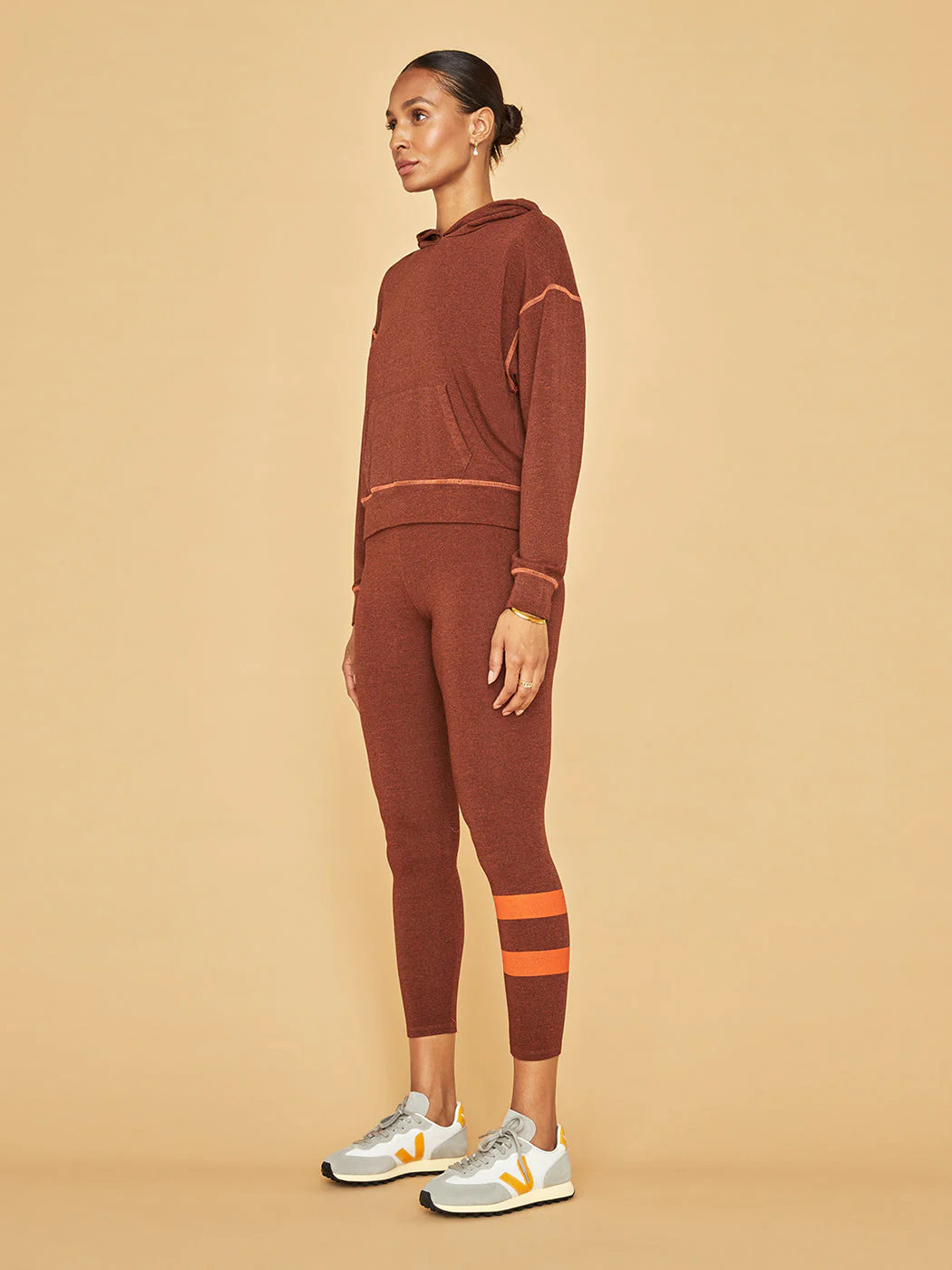 Pocket Hoodie - Rust - Image 7