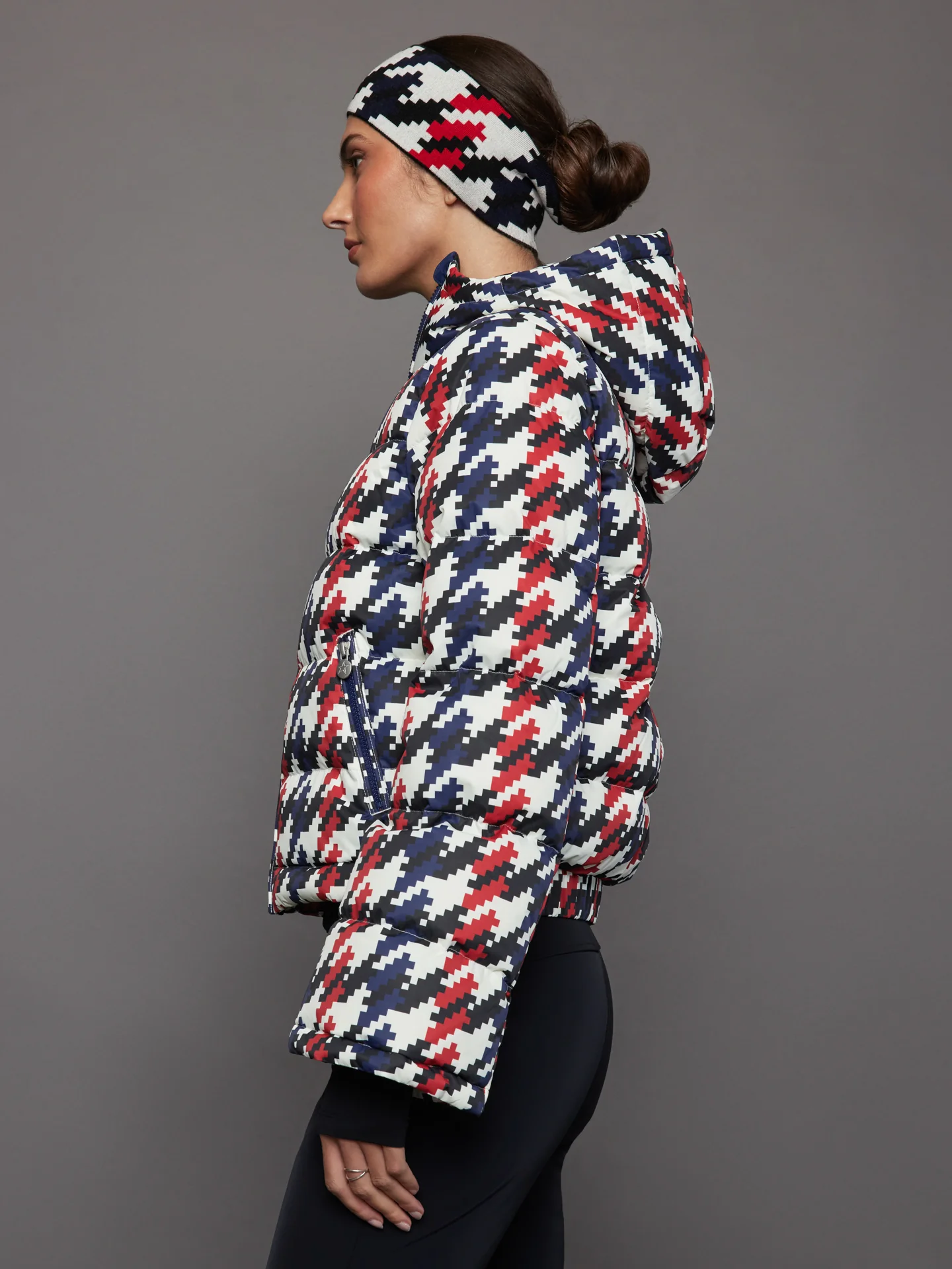 Polar Flare II Jacket - Houndstooth - Image 2