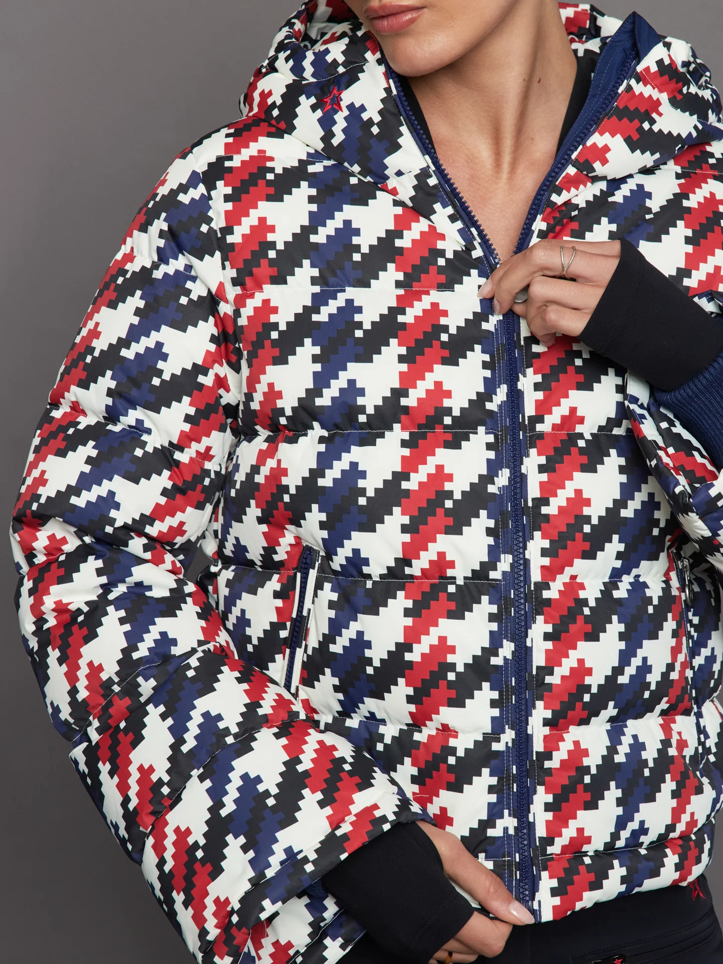 Polar Flare II Jacket - Houndstooth - Image 4