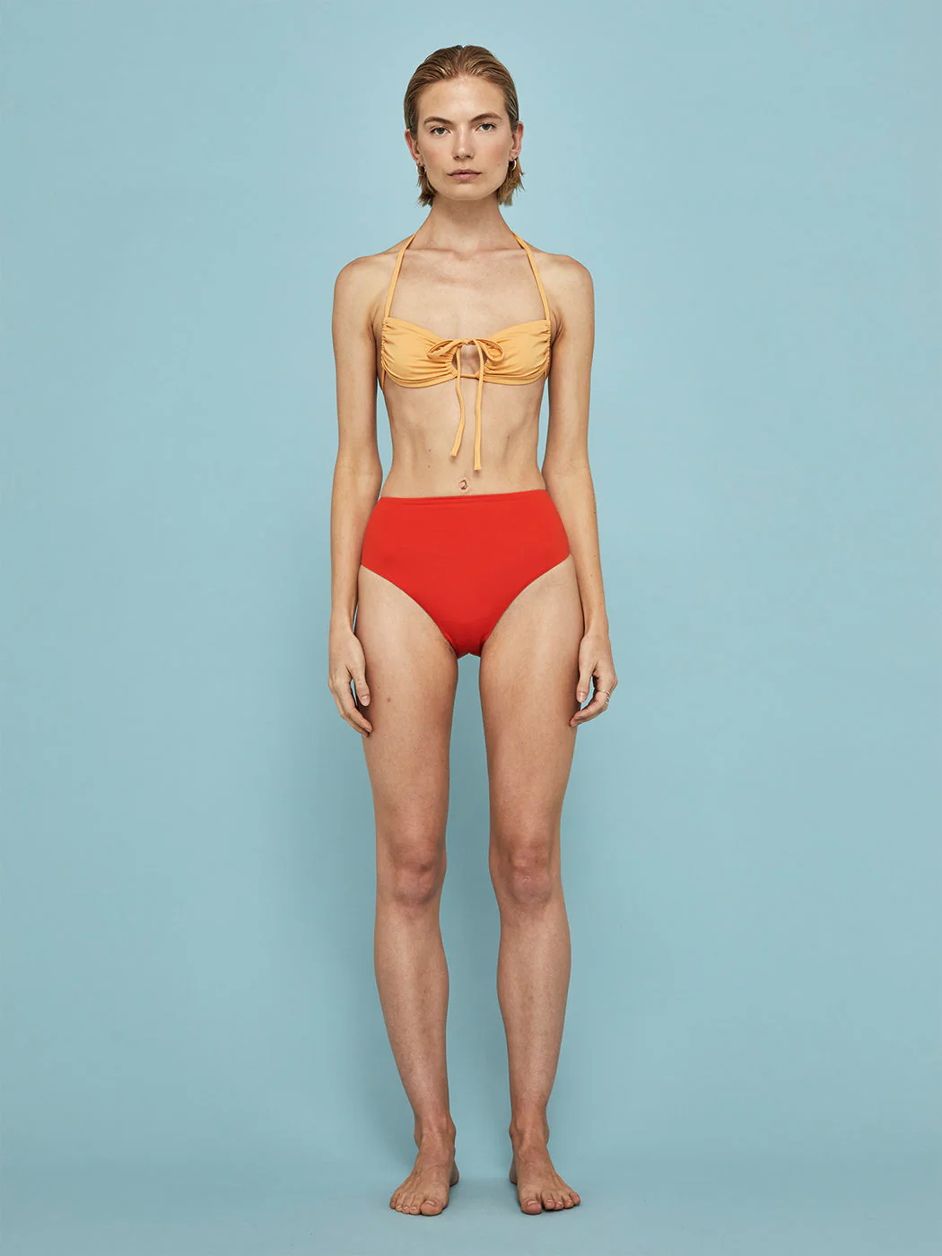 Poppy Bikini Bottom - Blood Orange - Image 5