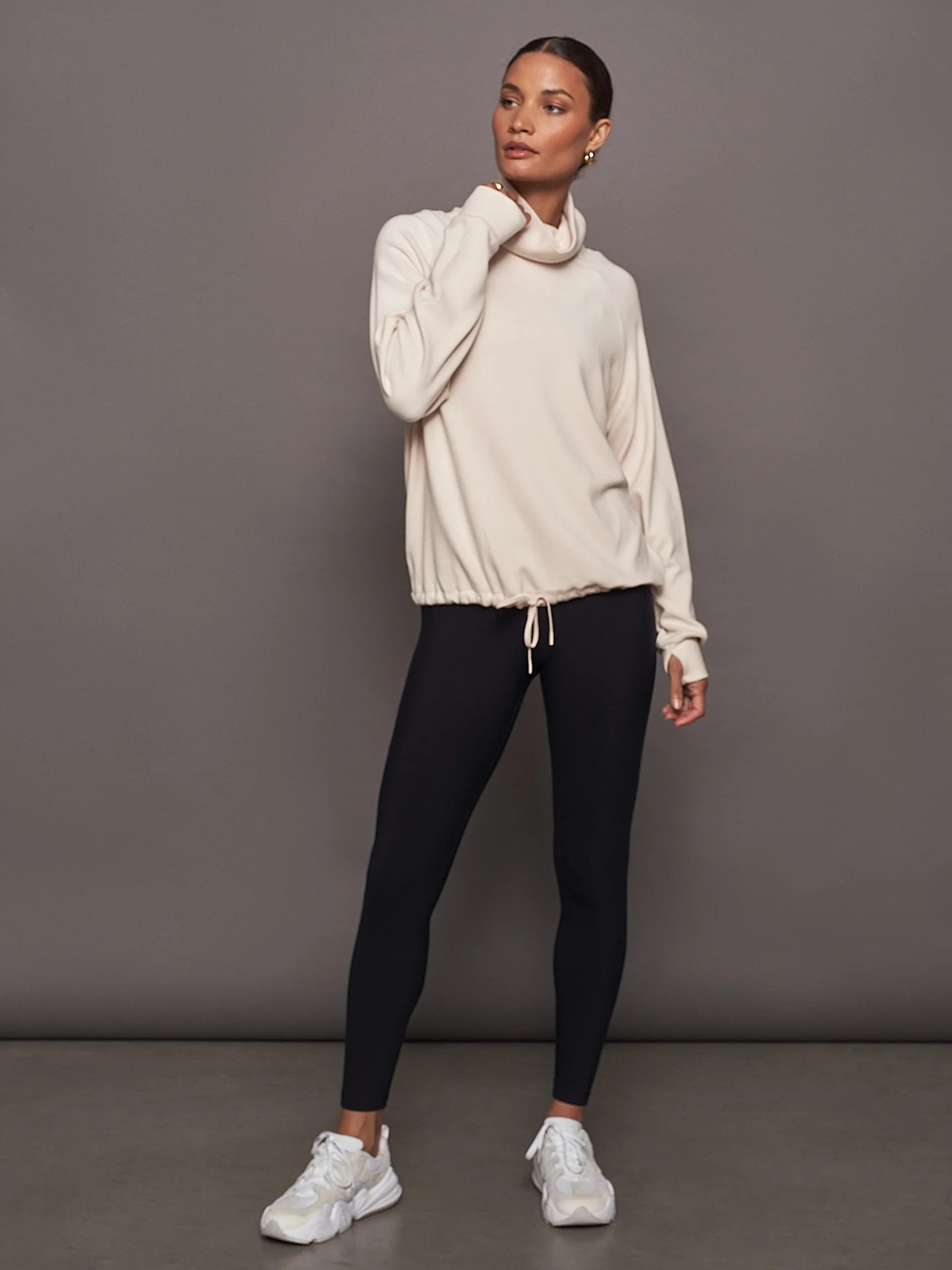 Portland High Neck Midlayer - Grey - Image 5
