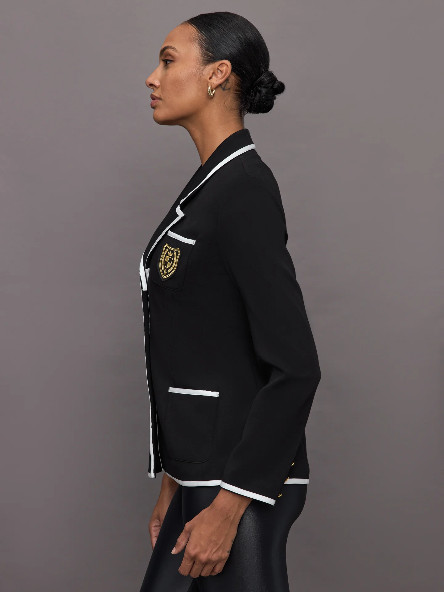Prep Blazer - Black - Image 5