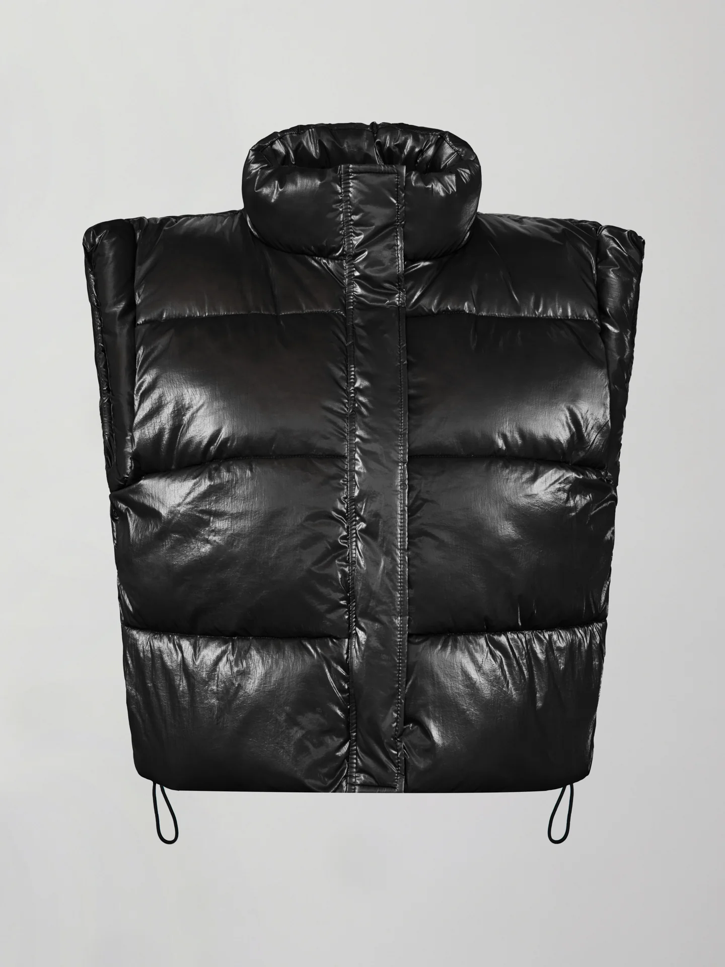 Puffer Vest - Black - Image 7