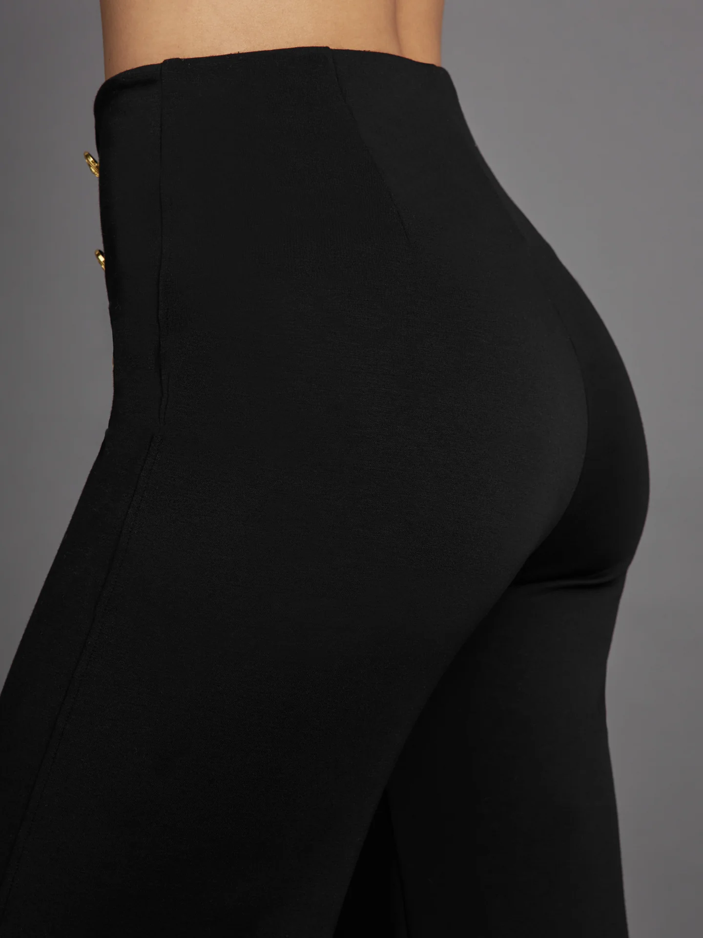 Pull On Sailor Pant - Black - Image 5