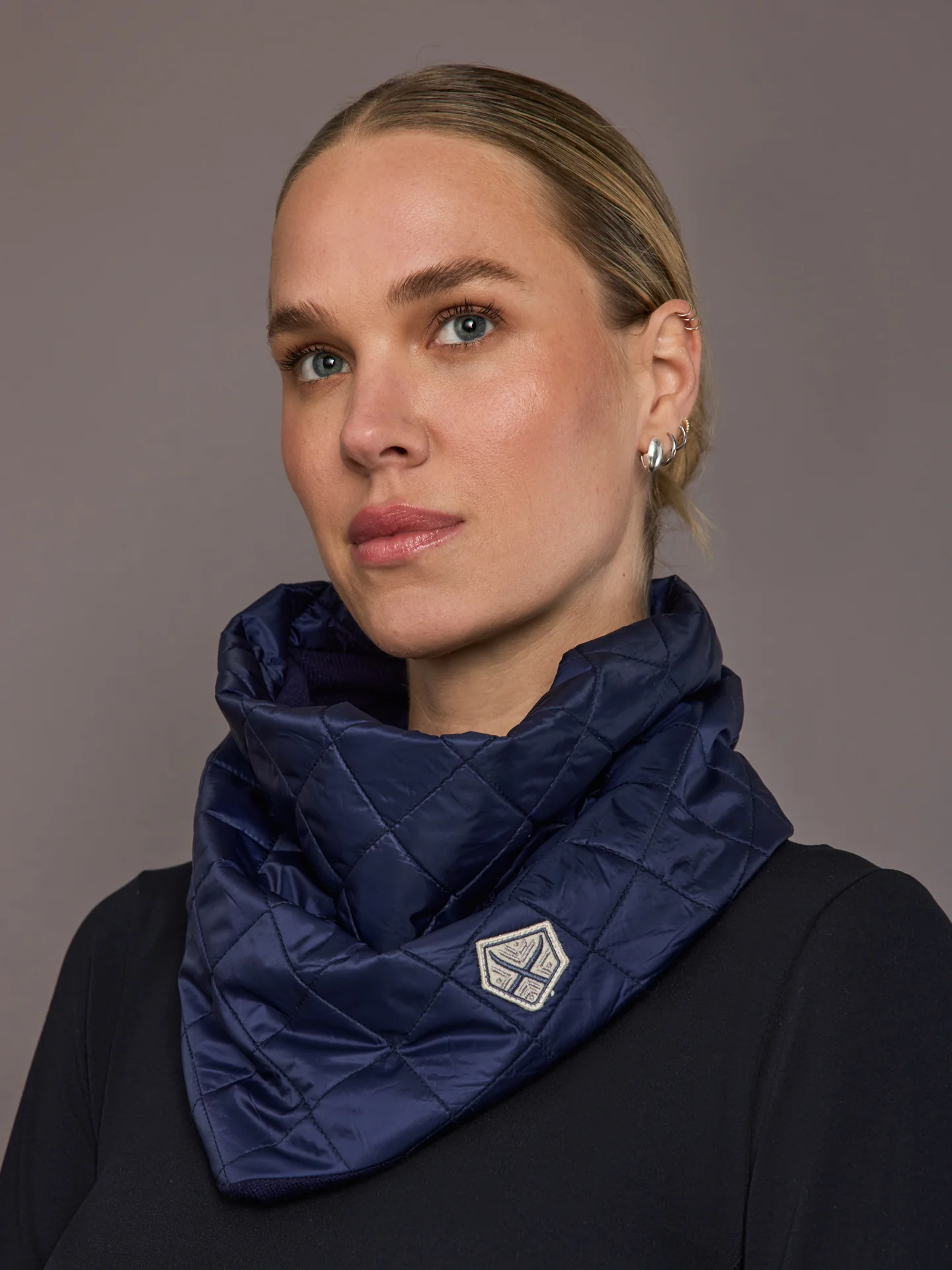 Pullover Neck Warmer - Navy