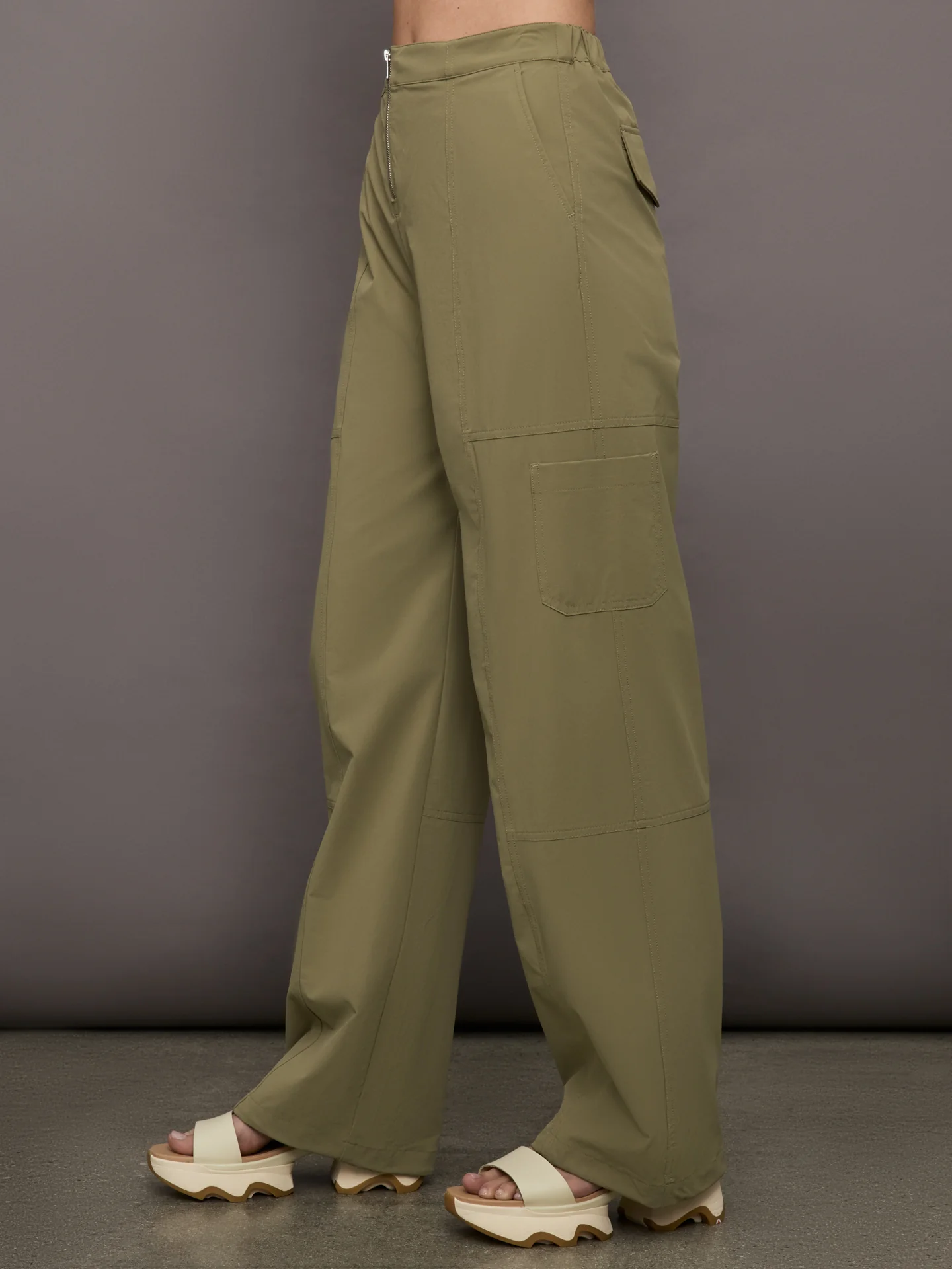 Quincy Cargo Pants - Aloe - Image 4